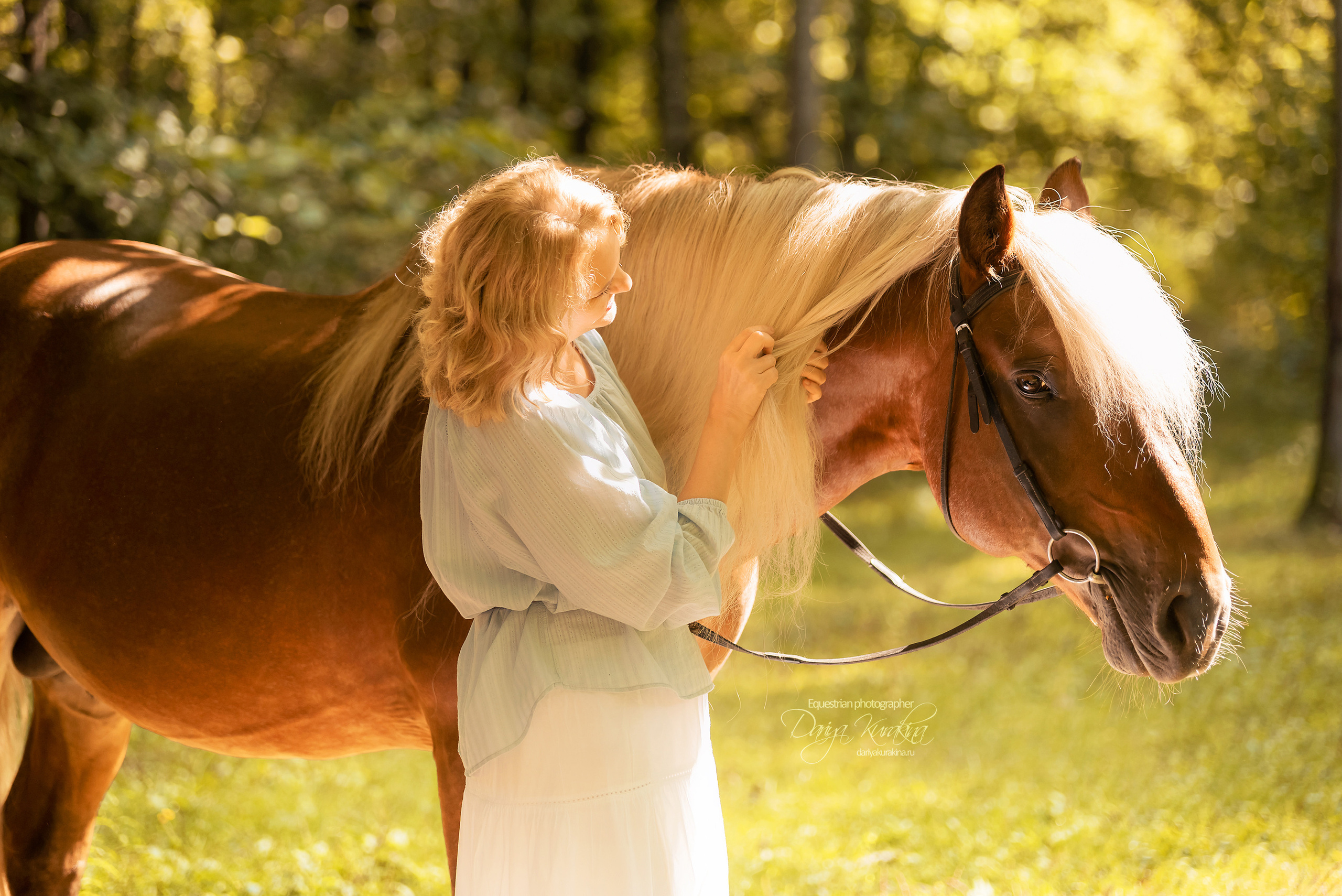 Ирина и Тамерлан. Конный фотограф Куракина Дарья • Фотосессии с лошадьми