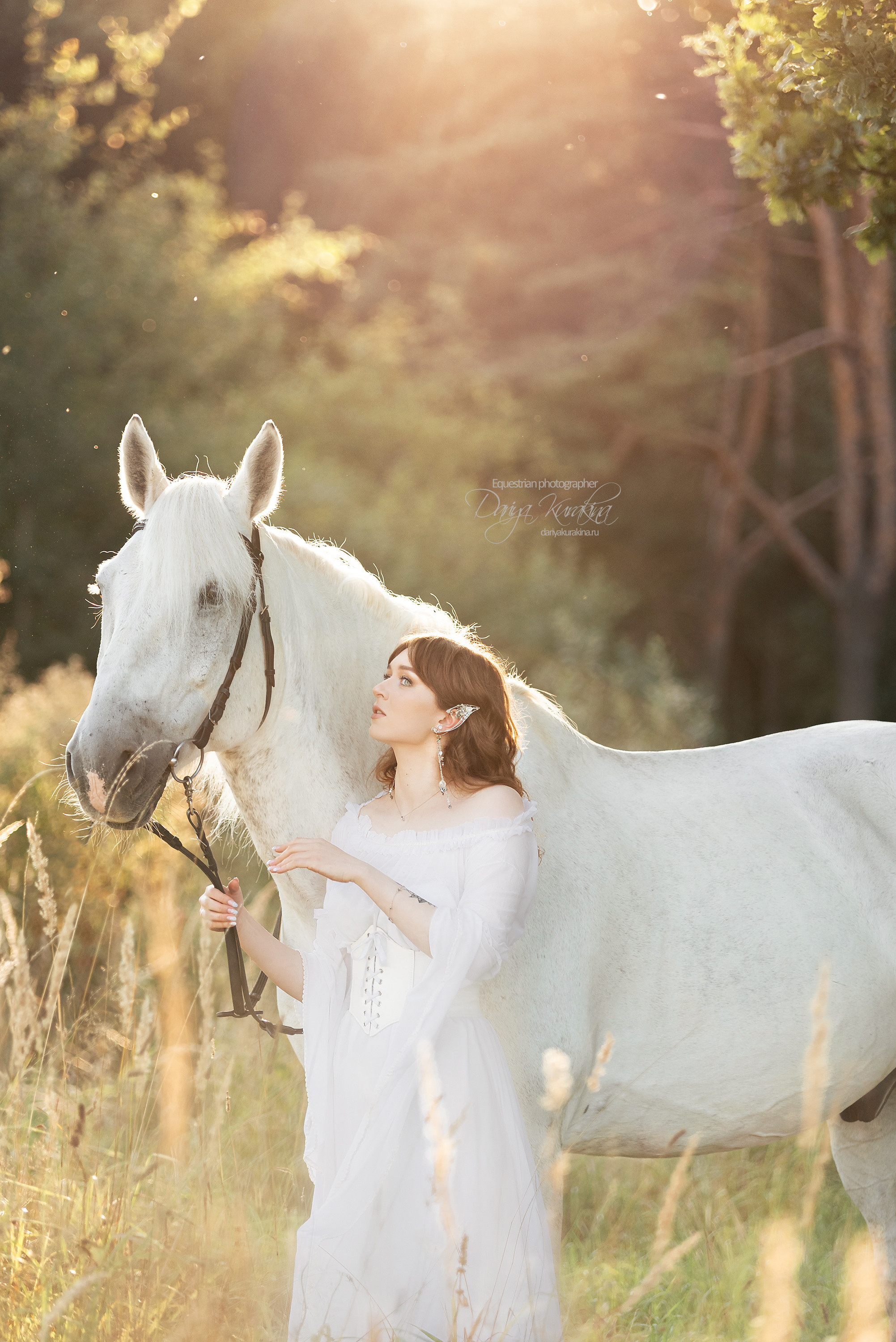 Лера и Люпин. Конный фотограф Куракина Дарья • Фотосессии с лошадьми