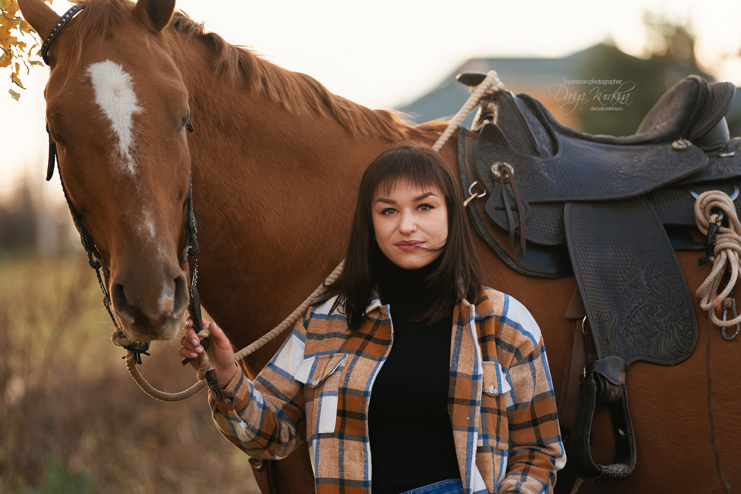 Юля, Маша и Барабан. Конный фотограф Куракина Дарья • Фотосессии с лошадьми