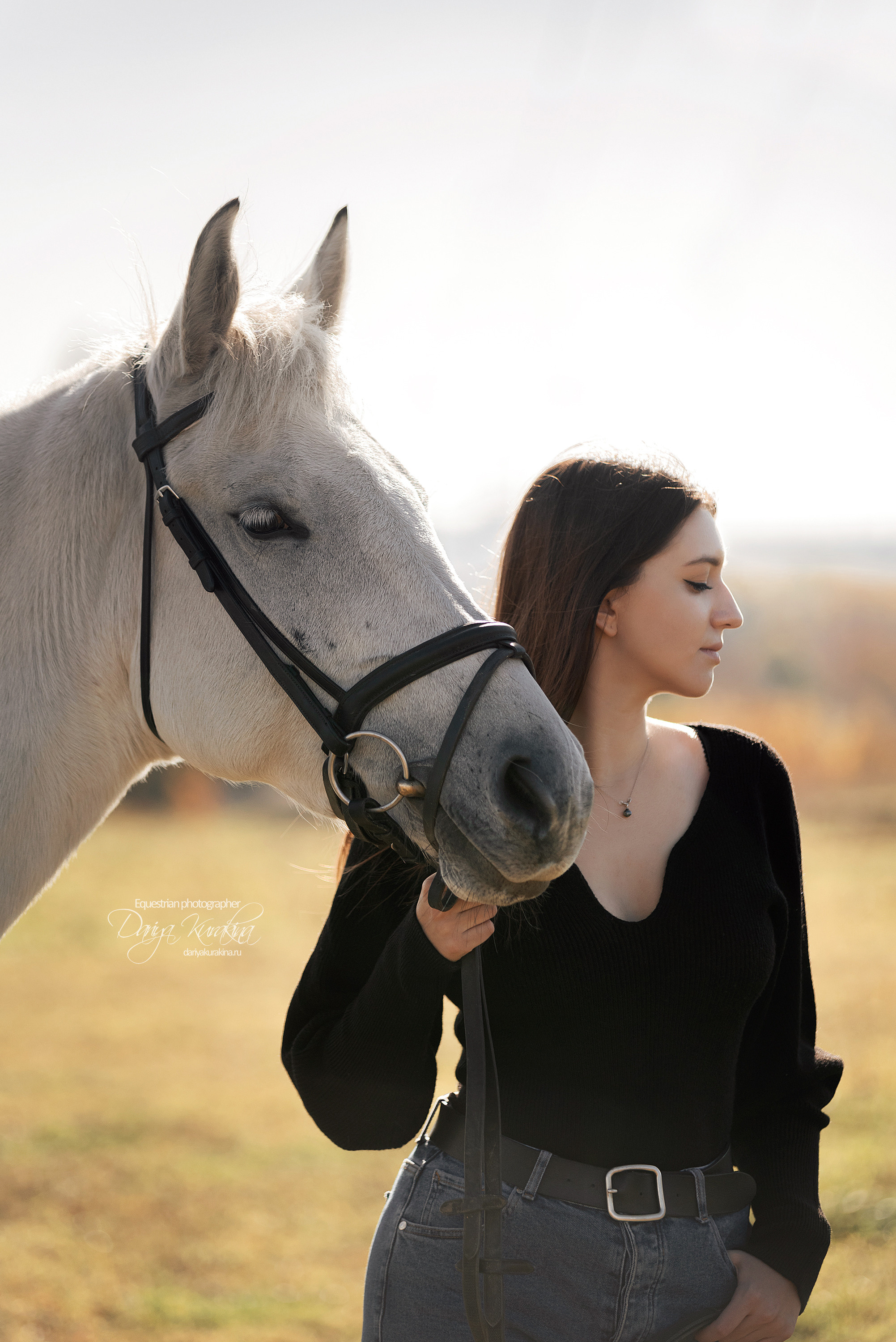 Юля и Гера. Конный фотограф Куракина Дарья • Фотосессии с лошадьми