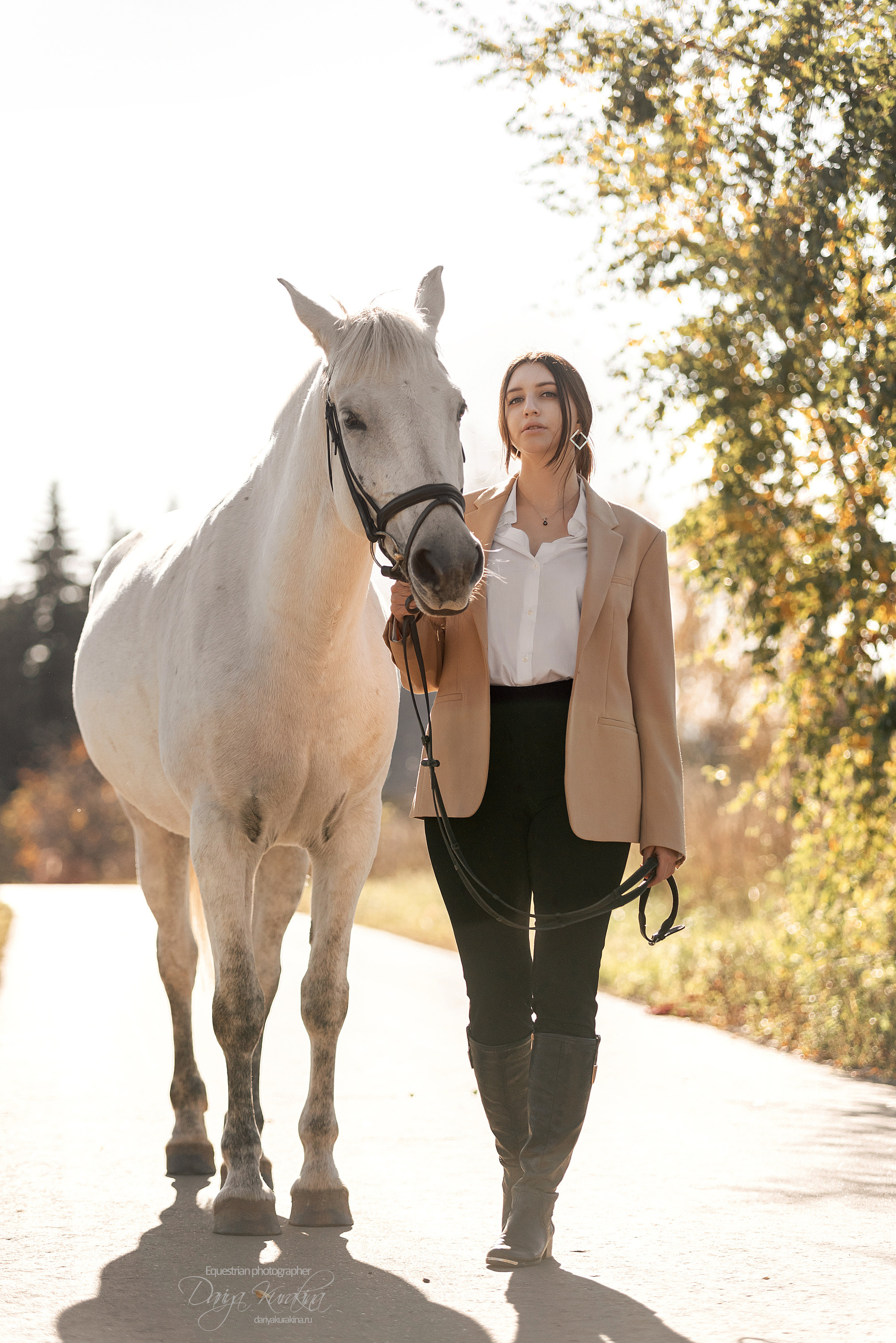 Юля и Гера. Конный фотограф Куракина Дарья • Фотосессии с лошадьми
