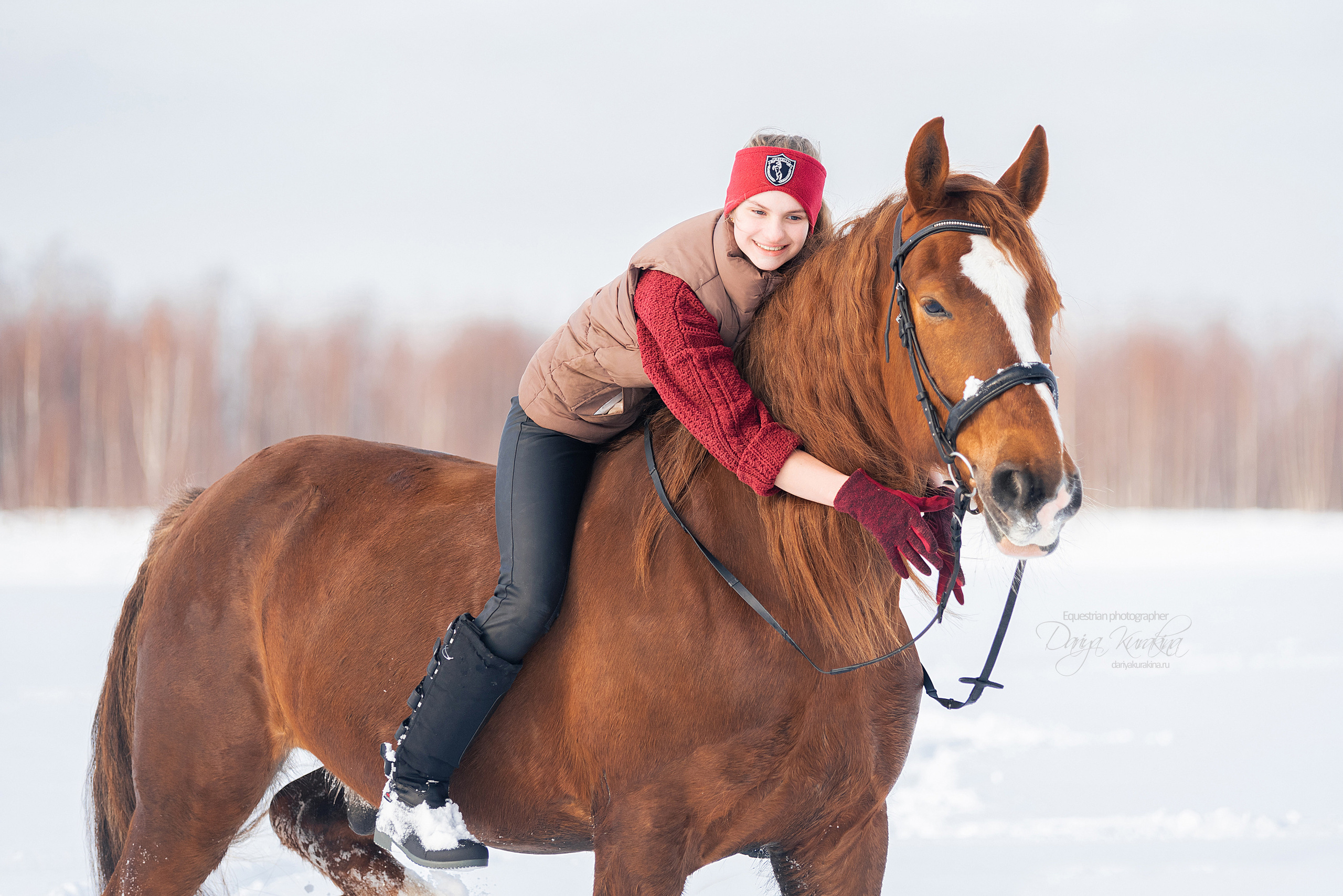 Лиза и Ригард. Конный фотограф Куракина Дарья • Фотосессии с лошадьми