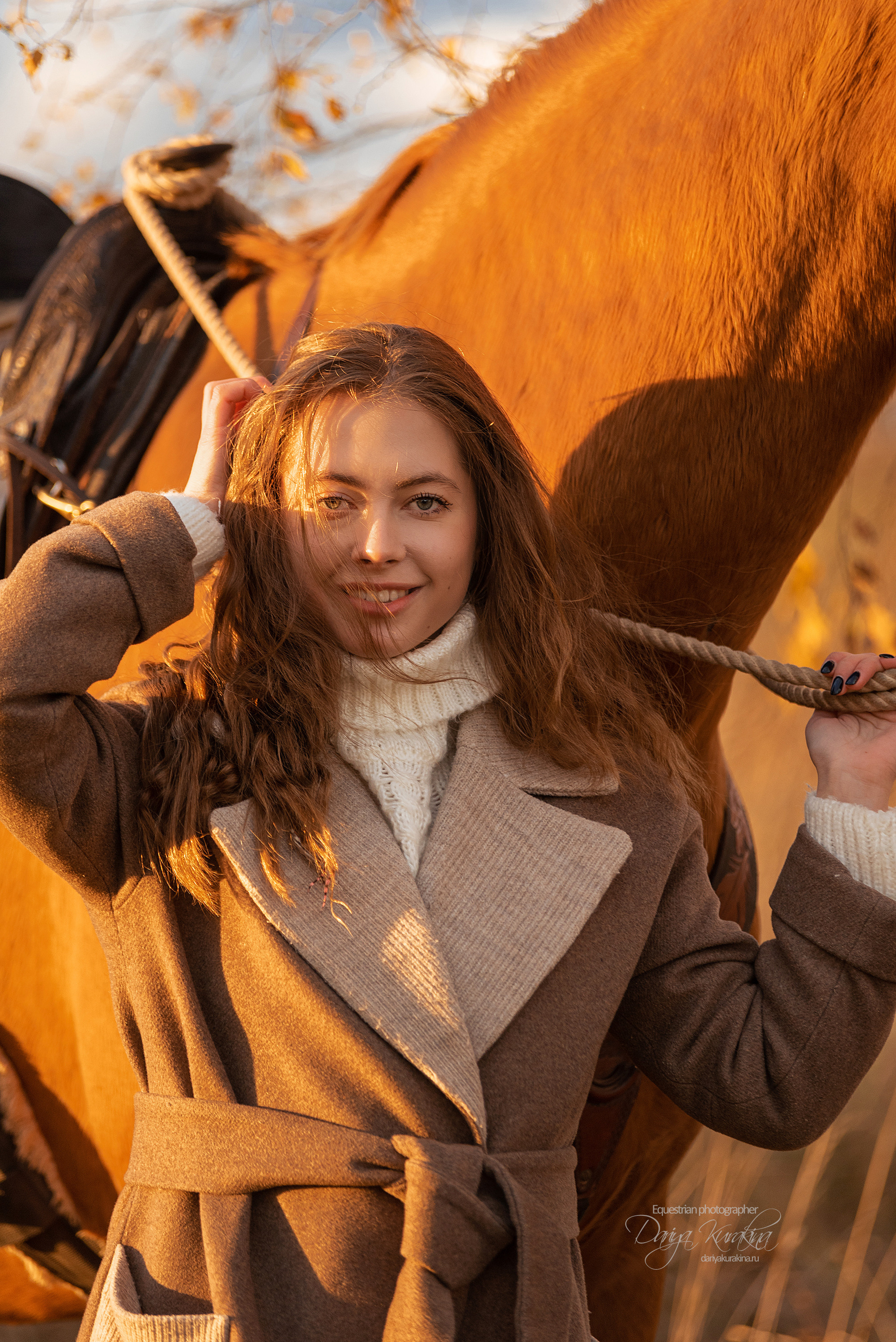 Юля, Маша и Барабан. Конный фотограф Куракина Дарья • Фотосессии с лошадьми