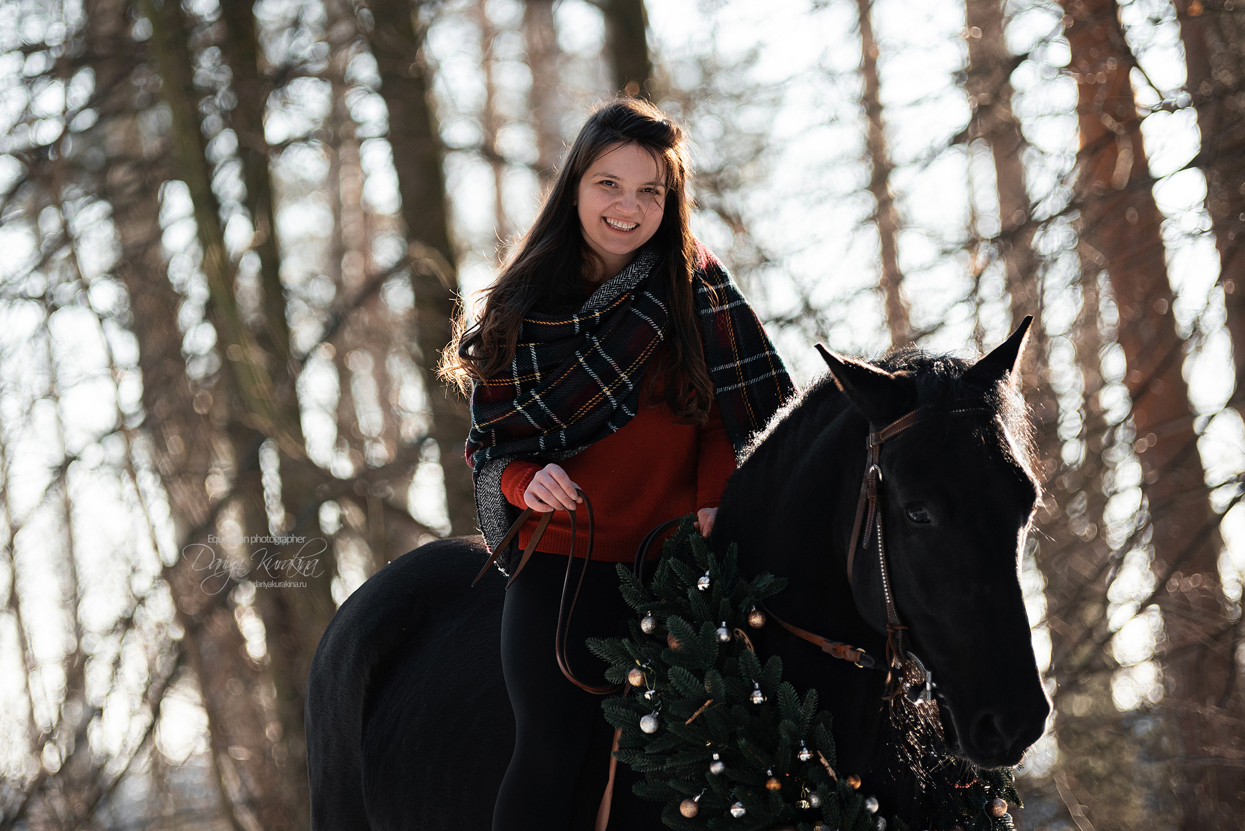 Лера и Бейлис. Конный фотограф Куракина Дарья • Фотосессии с лошадьми