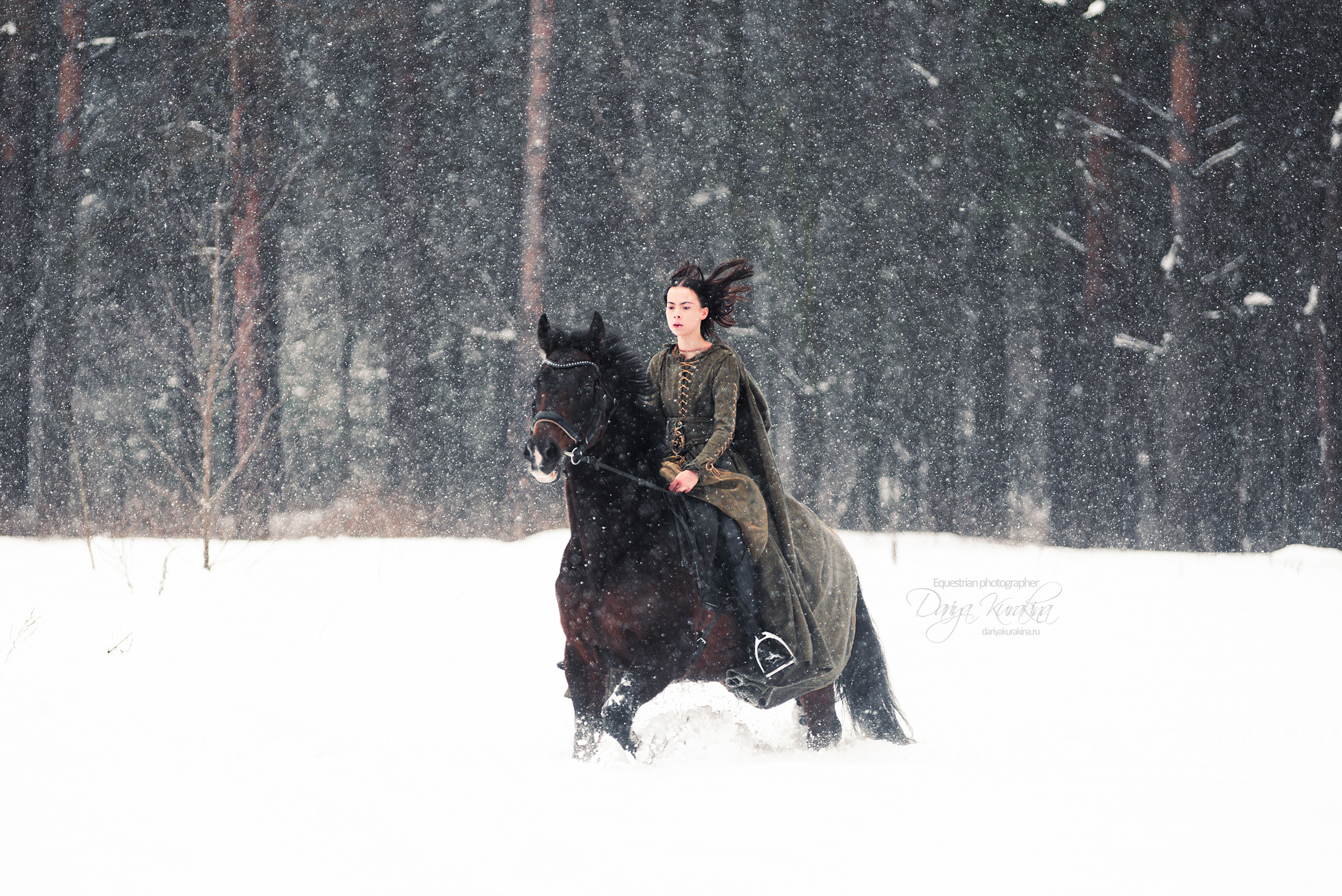Ксюша и Вася. Конный фотограф Куракина Дарья • Фотосессии с лошадьми