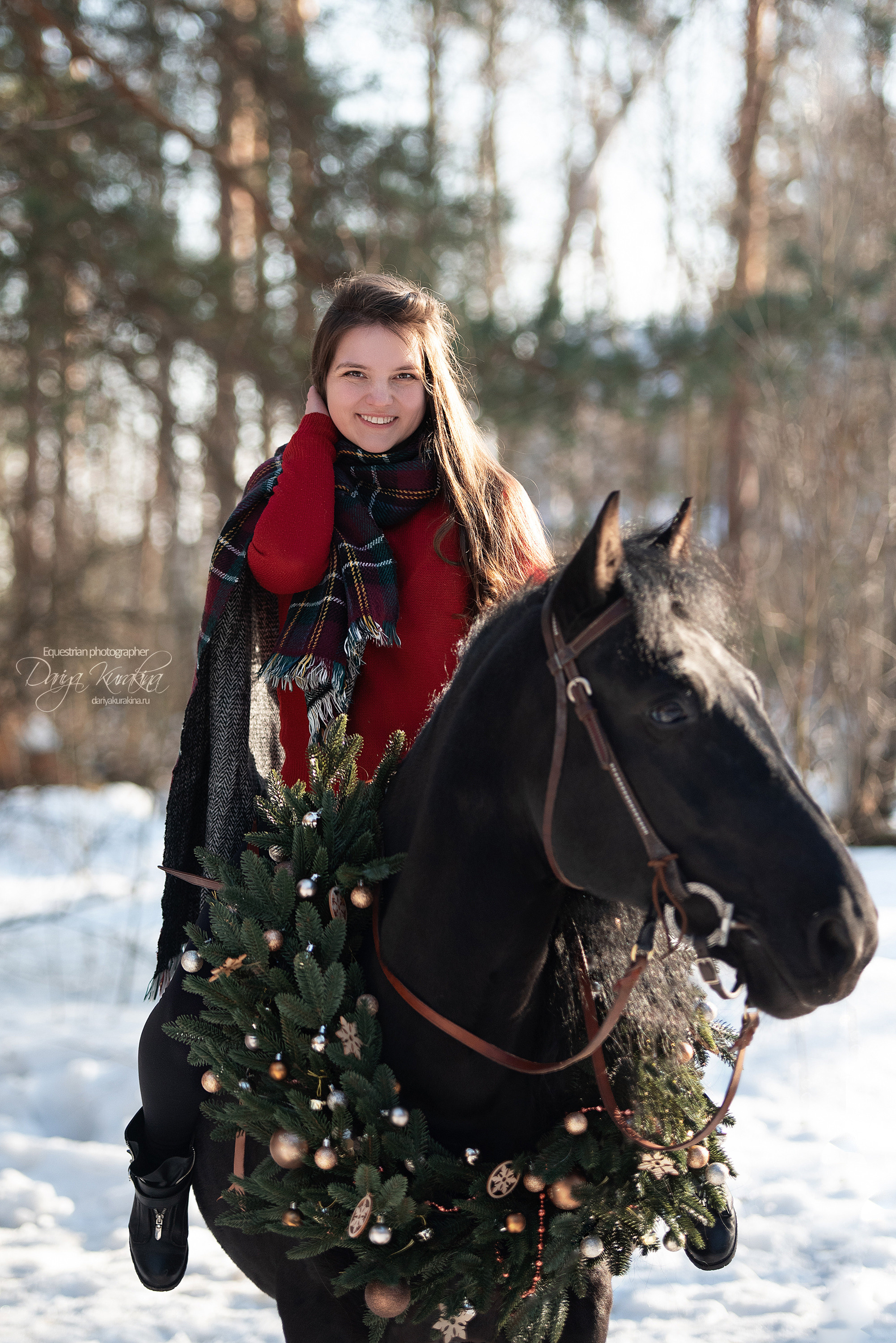 Лера и Бейлис. Конный фотограф Куракина Дарья • Фотосессии с лошадьми