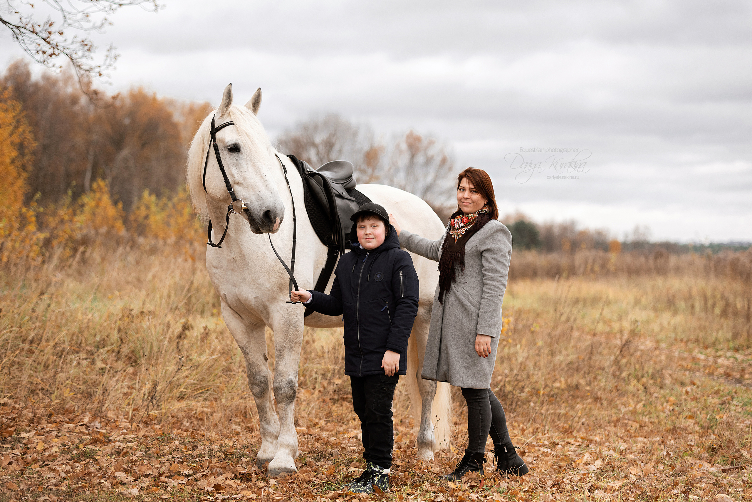 Таня, Артем и Люпин. Конный фотограф Куракина Дарья • Фотосессии с лошадьми