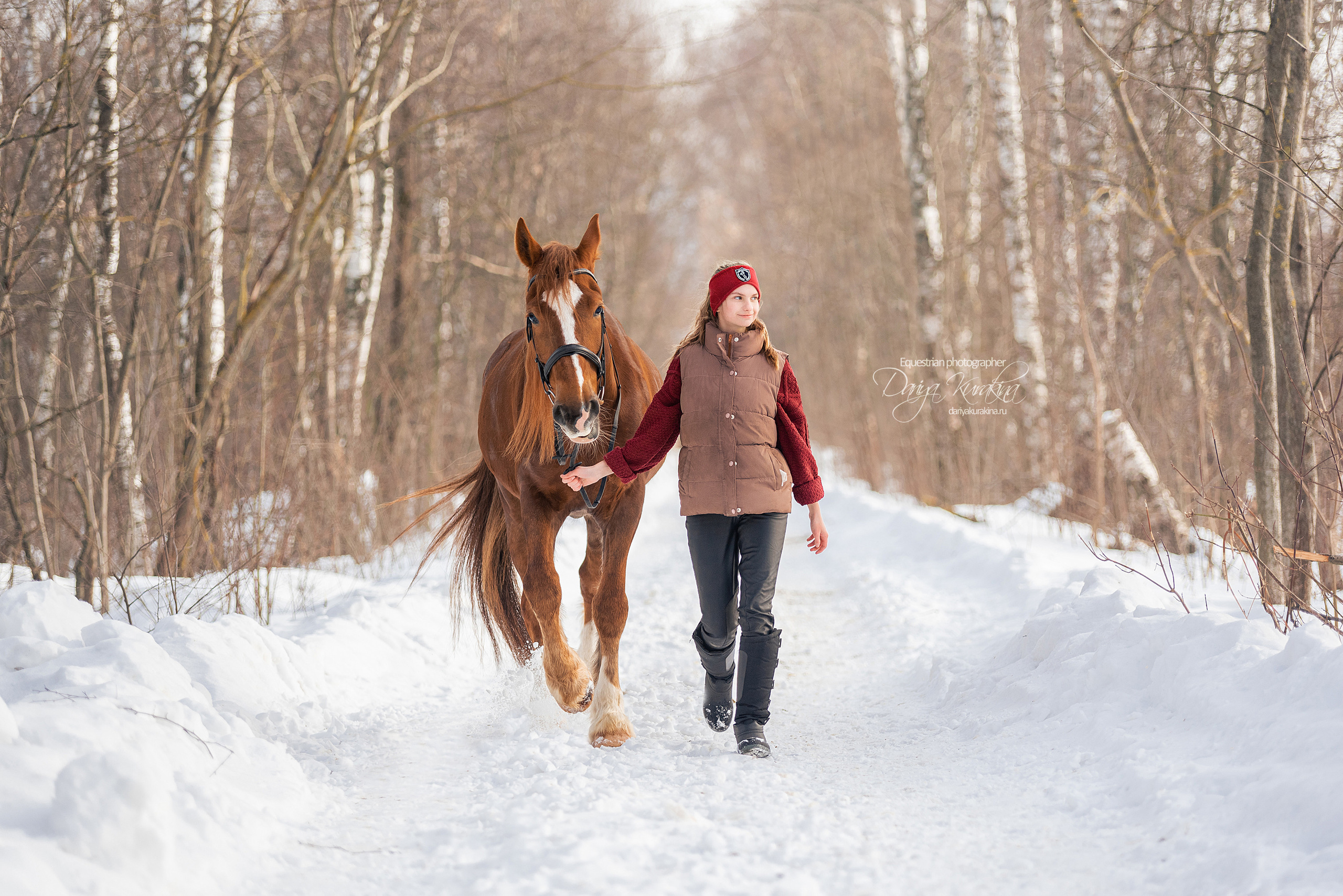 Лиза и Ригард. Конный фотограф Куракина Дарья • Фотосессии с лошадьми