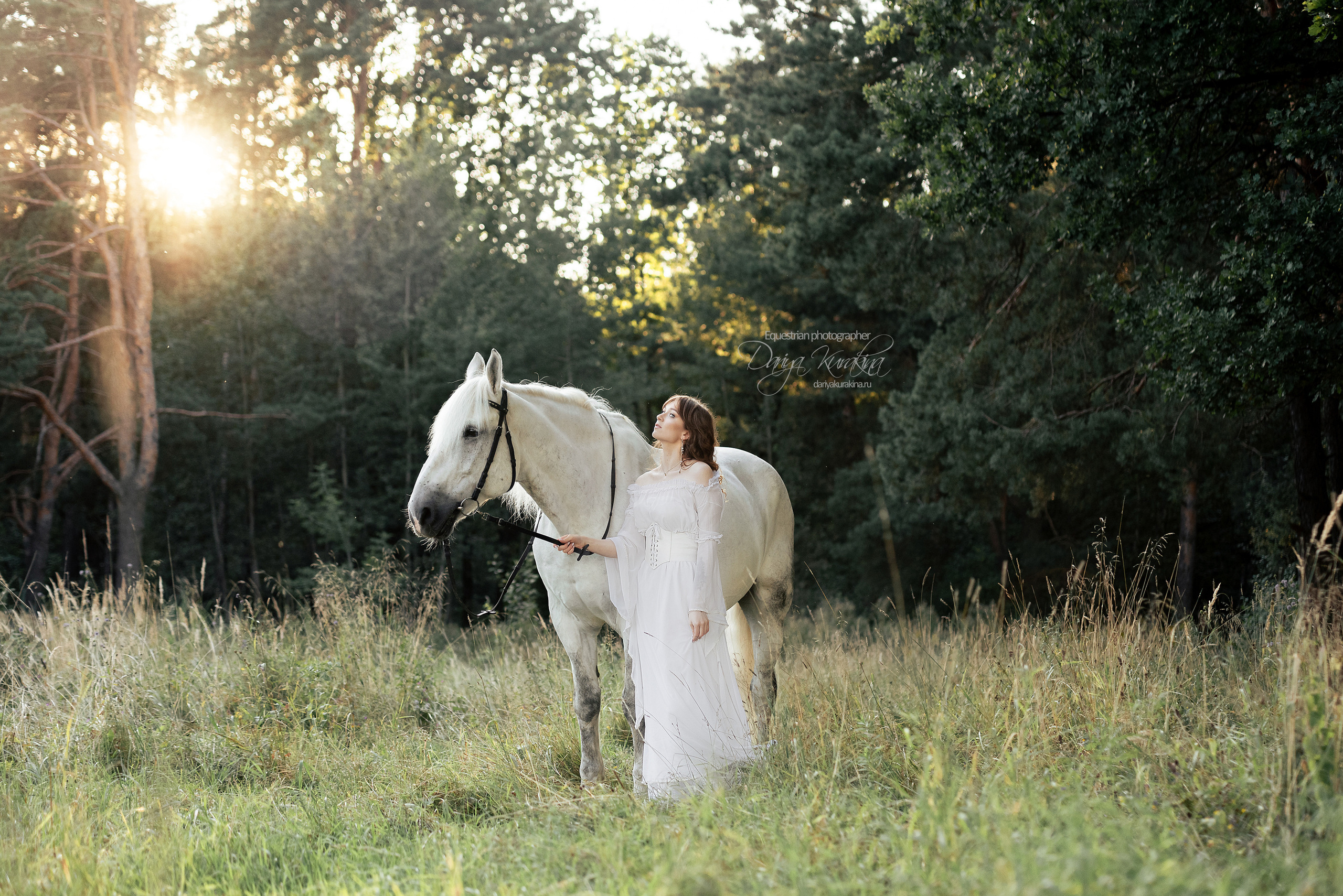 Лера и Люпин. Конный фотограф Куракина Дарья • Фотосессии с лошадьми