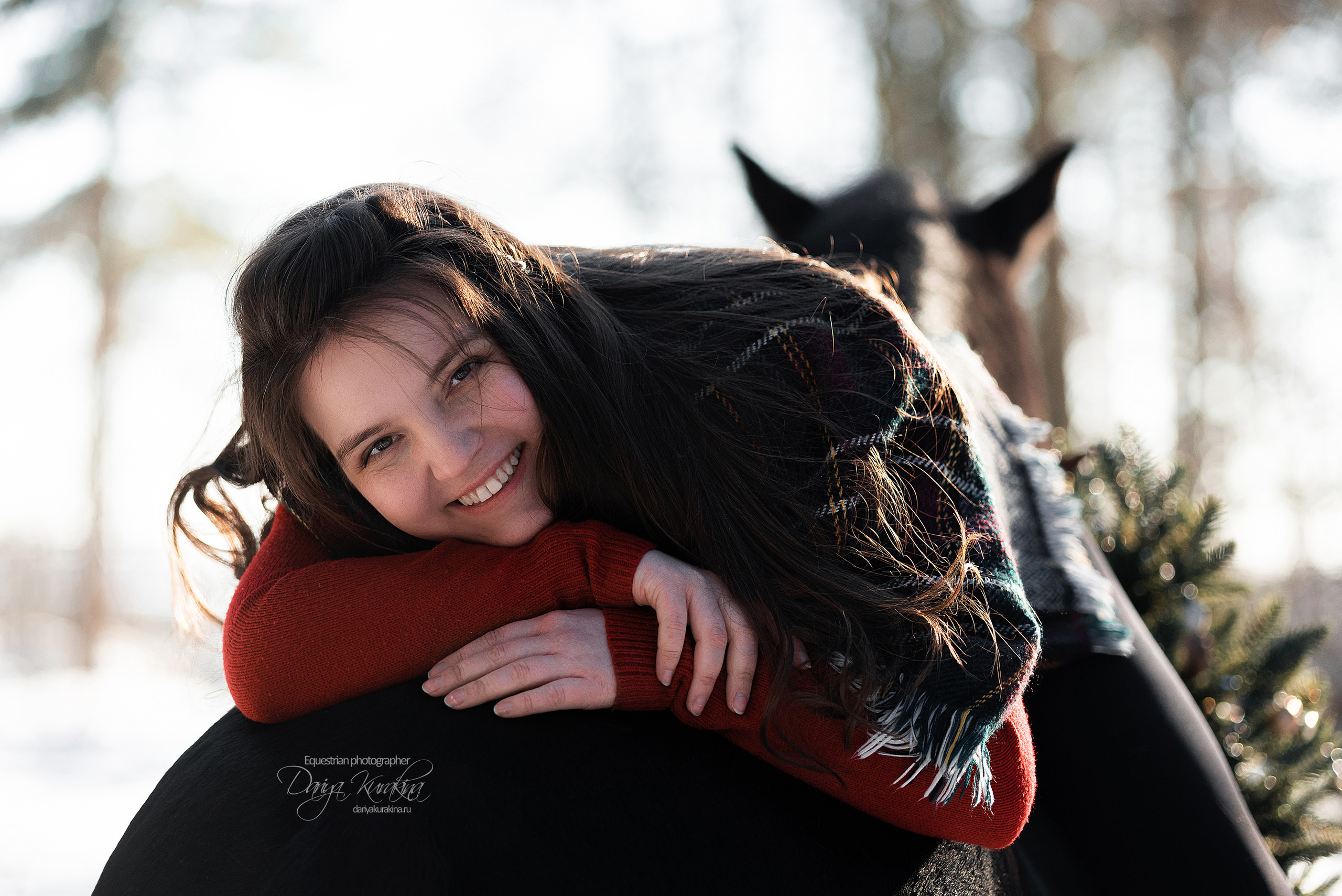 Лера и Бейлис. Конный фотограф Куракина Дарья • Фотосессии с лошадьми
