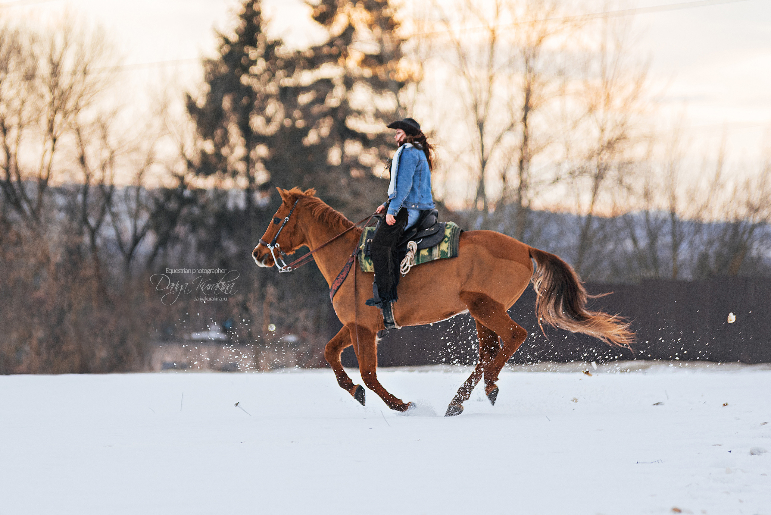 Таня и Барабан. Конный фотограф Куракина Дарья • Фотосессии с лошадьми