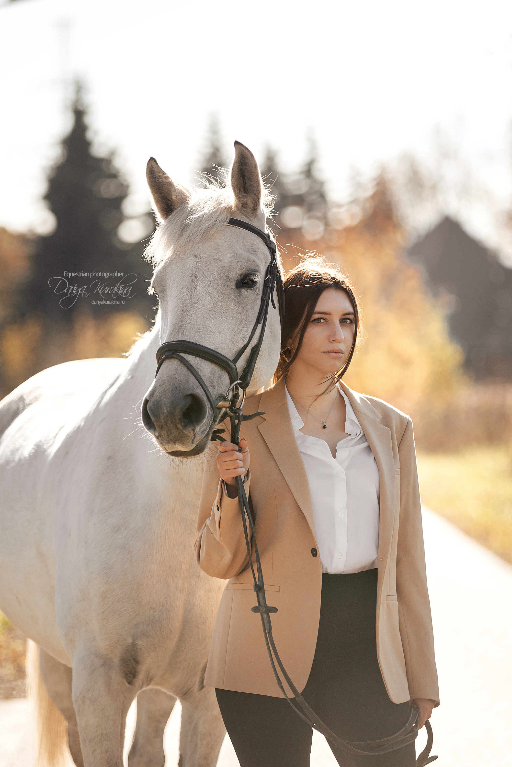 Юля и Гера. Конный фотограф Куракина Дарья • Фотосессии с лошадьми
