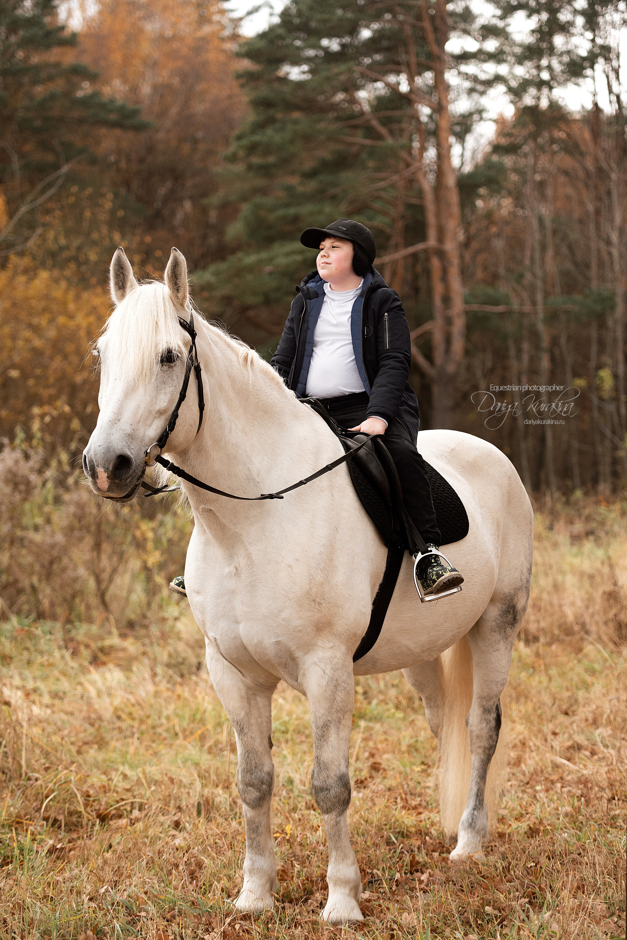 Таня, Артем и Люпин. Конный фотограф Куракина Дарья • Фотосессии с лошадьми