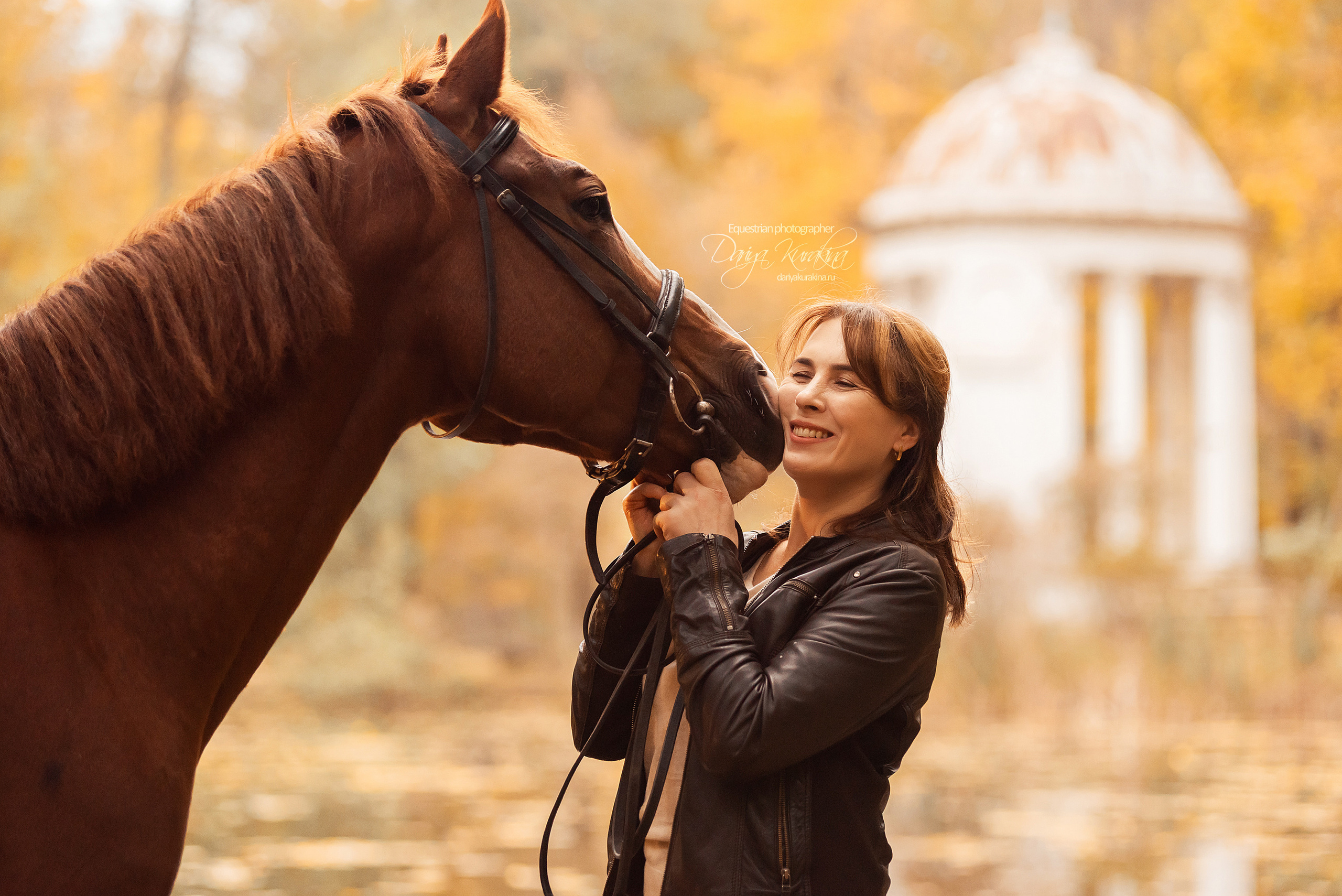 Оксана и Атос. Конный фотограф Куракина Дарья • Фотосессии с лошадьми