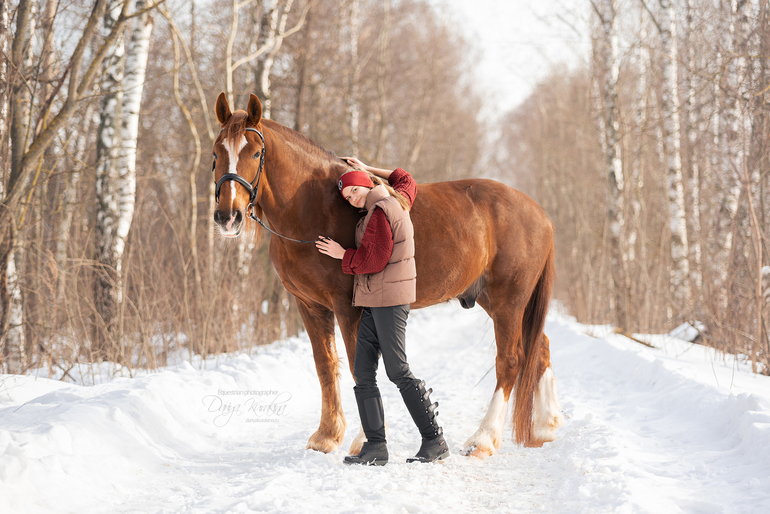 Лиза и Ригард. Конный фотограф Куракина Дарья • Фотосессии с лошадьми