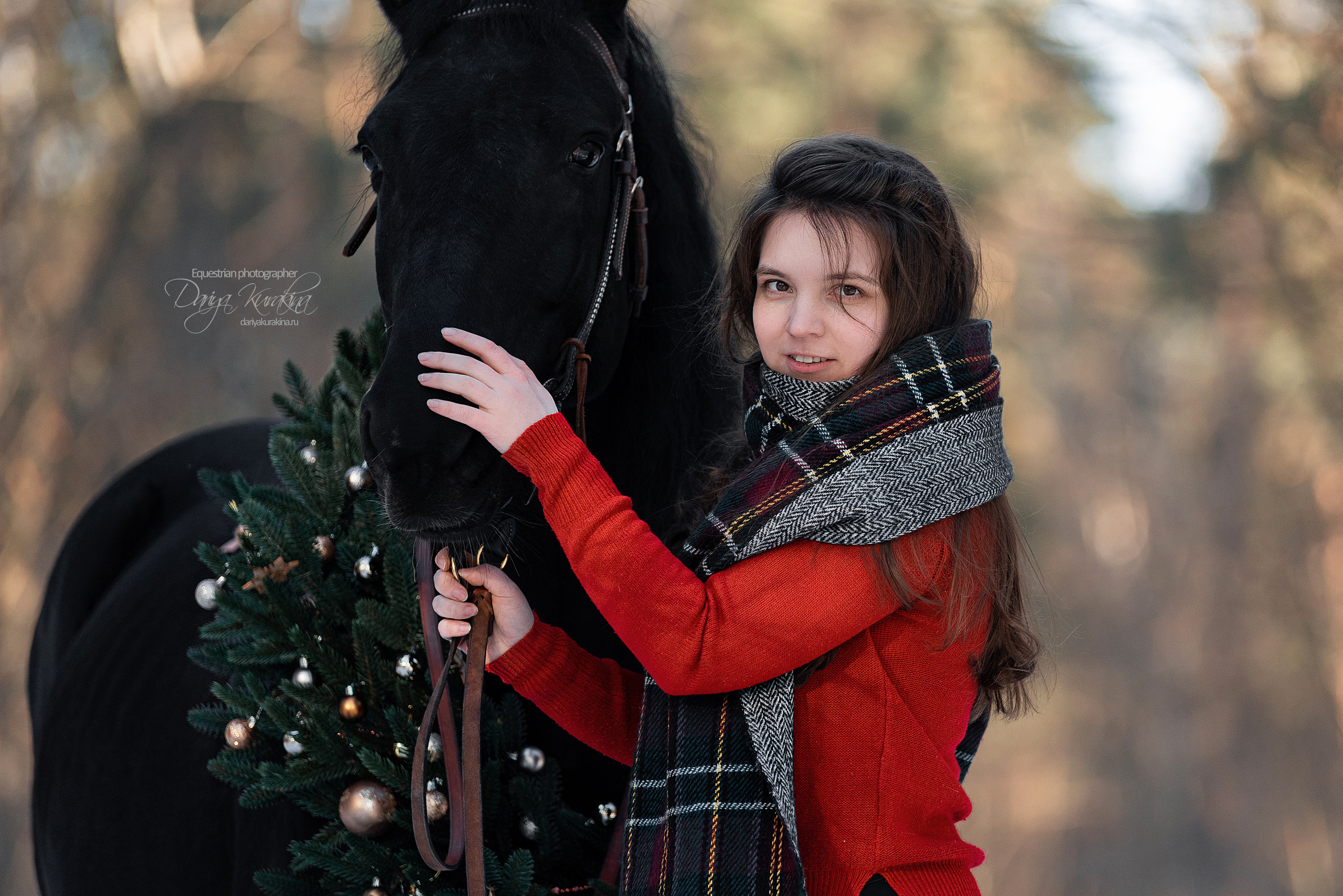 Лера и Бейлис. Конный фотограф Куракина Дарья • Фотосессии с лошадьми