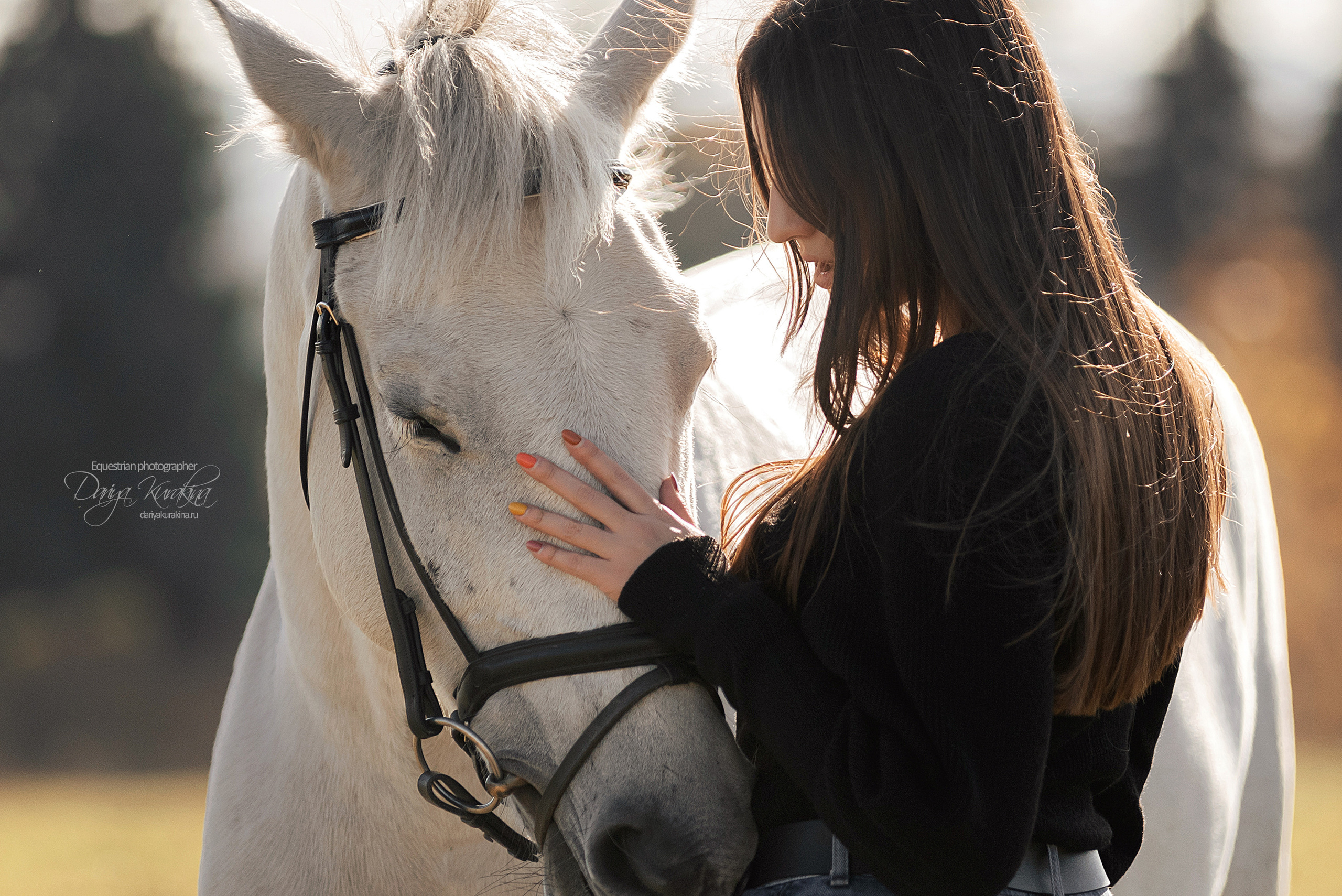 Юля и Гера. Конный фотограф Куракина Дарья • Фотосессии с лошадьми