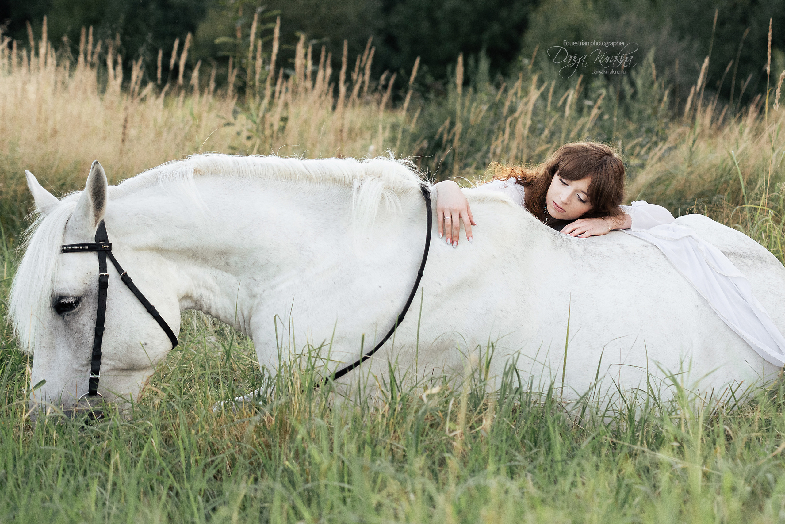 Лера и Люпин. Конный фотограф Куракина Дарья • Фотосессии с лошадьми