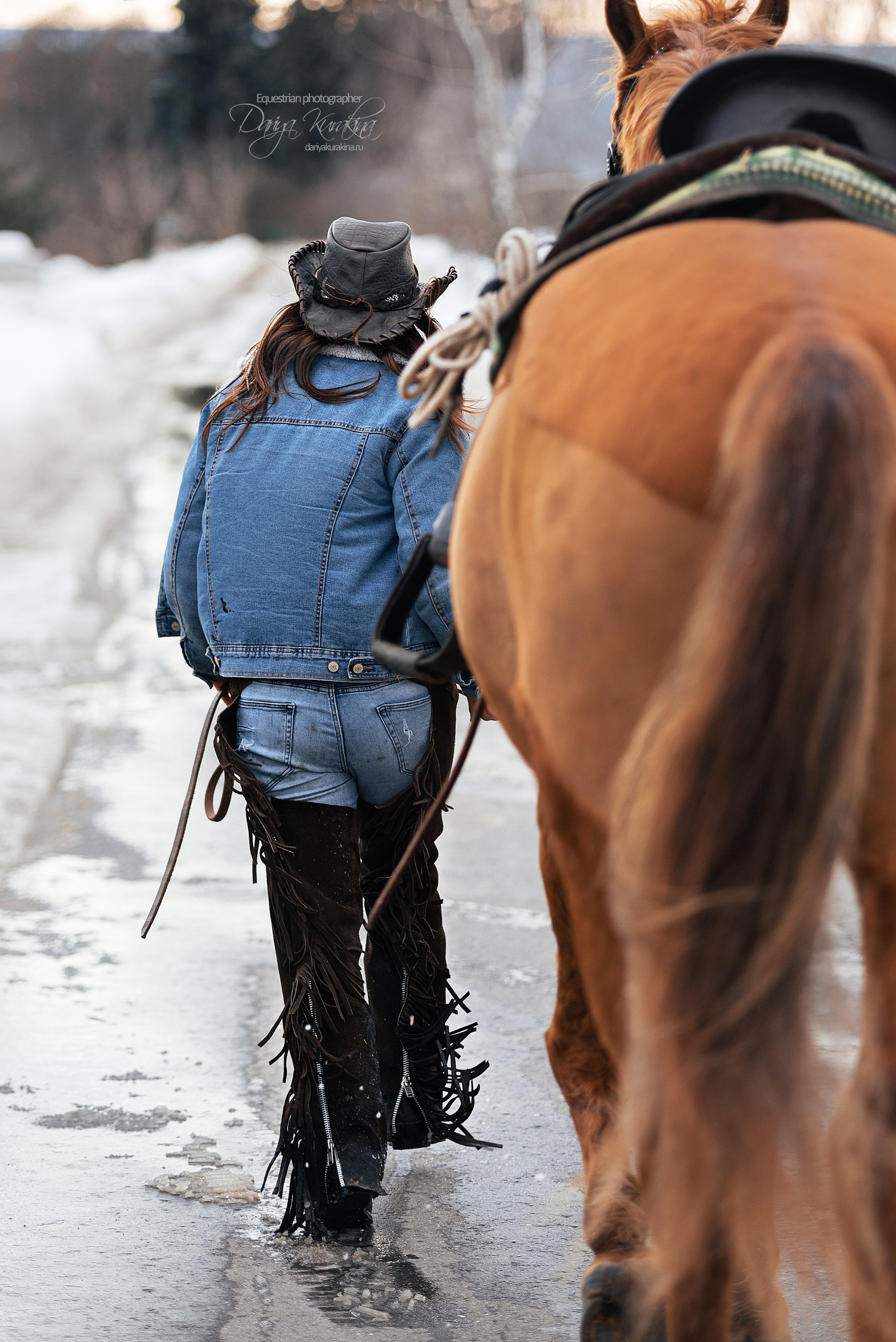 Таня и Барабан. Конный фотограф Куракина Дарья • Фотосессии с лошадьми