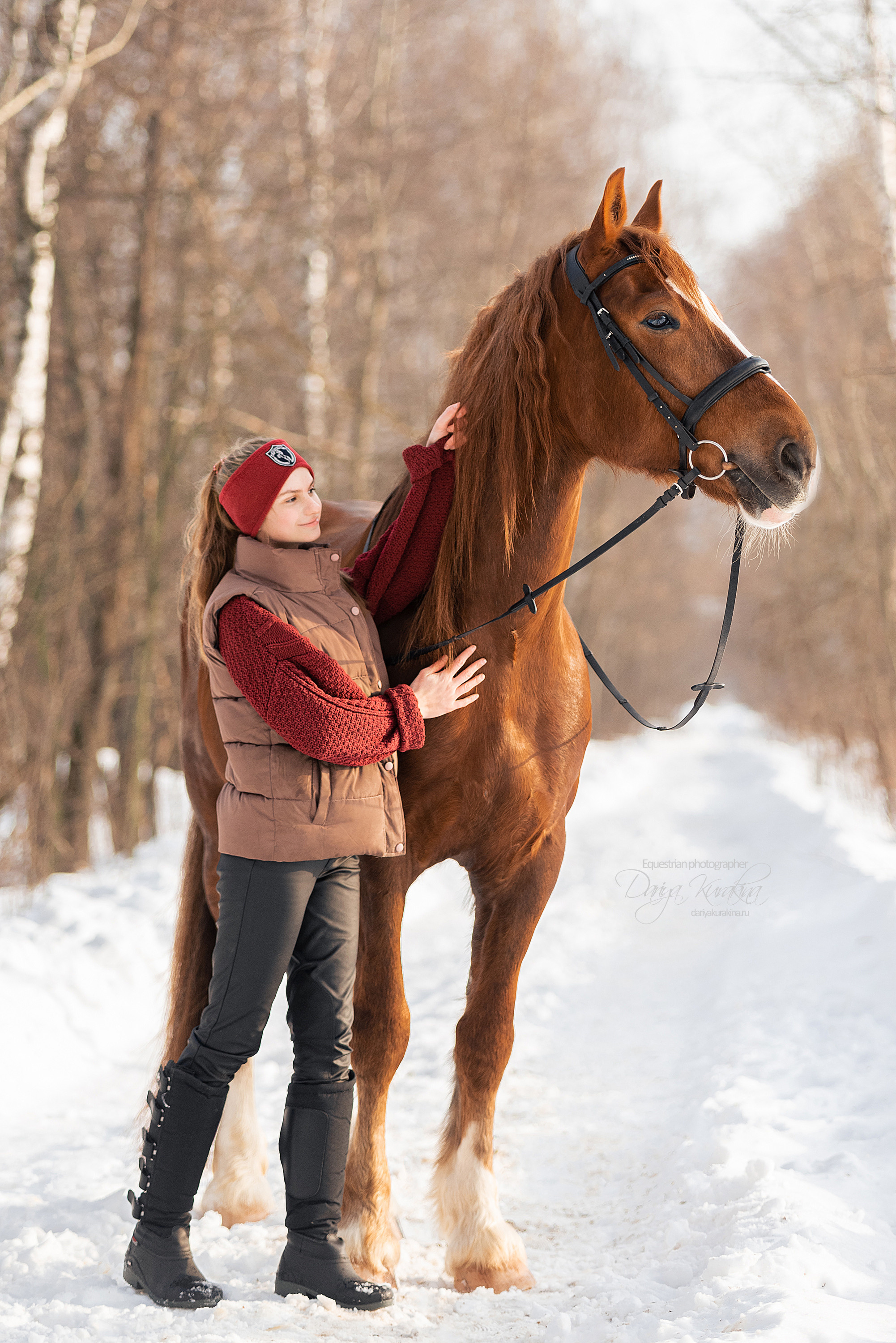 Лиза и Ригард. Конный фотограф Куракина Дарья • Фотосессии с лошадьми