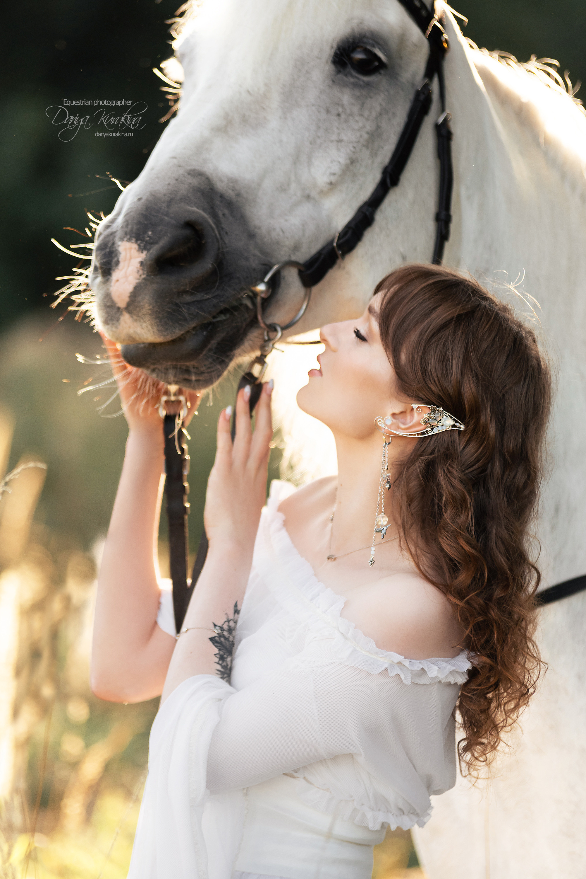 Лера и Люпин. Конный фотограф Куракина Дарья • Фотосессии с лошадьми