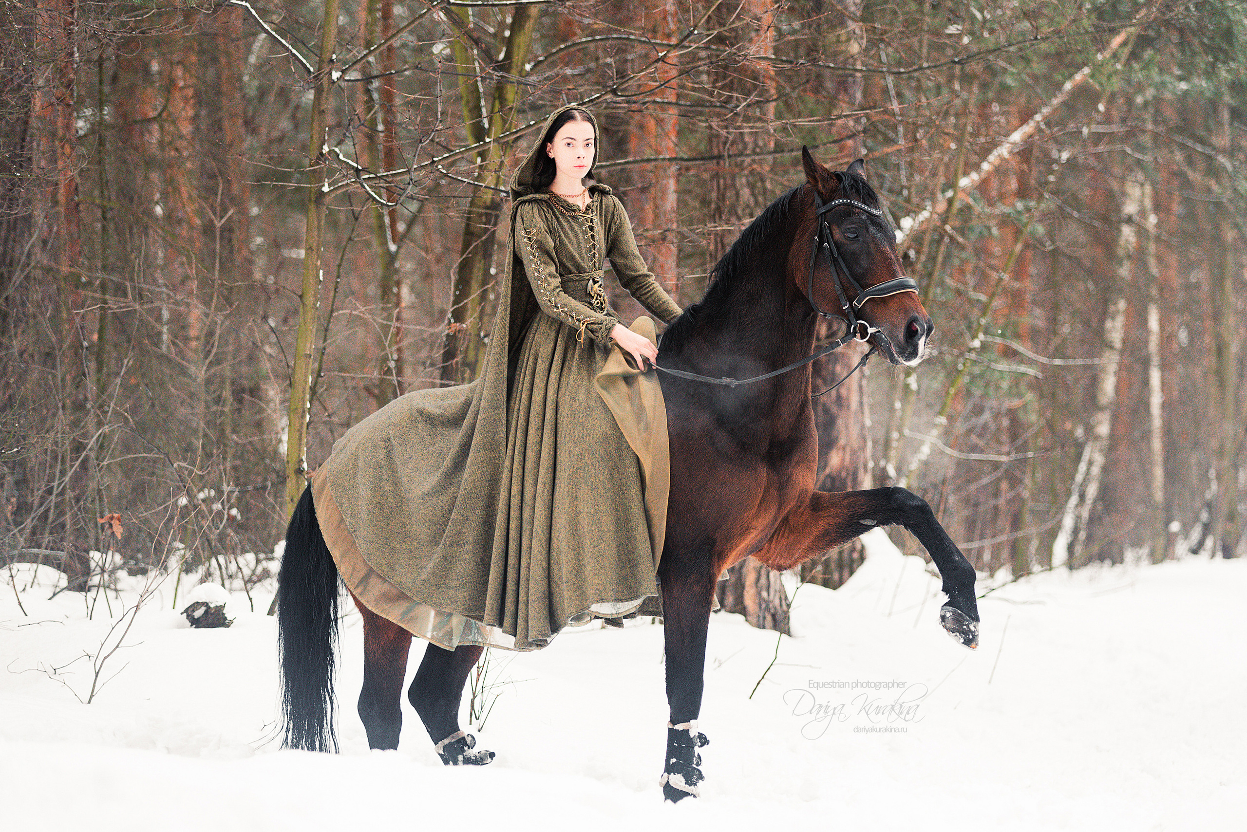 Ксюша и Вася. Конный фотограф Куракина Дарья • Фотосессии с лошадьми