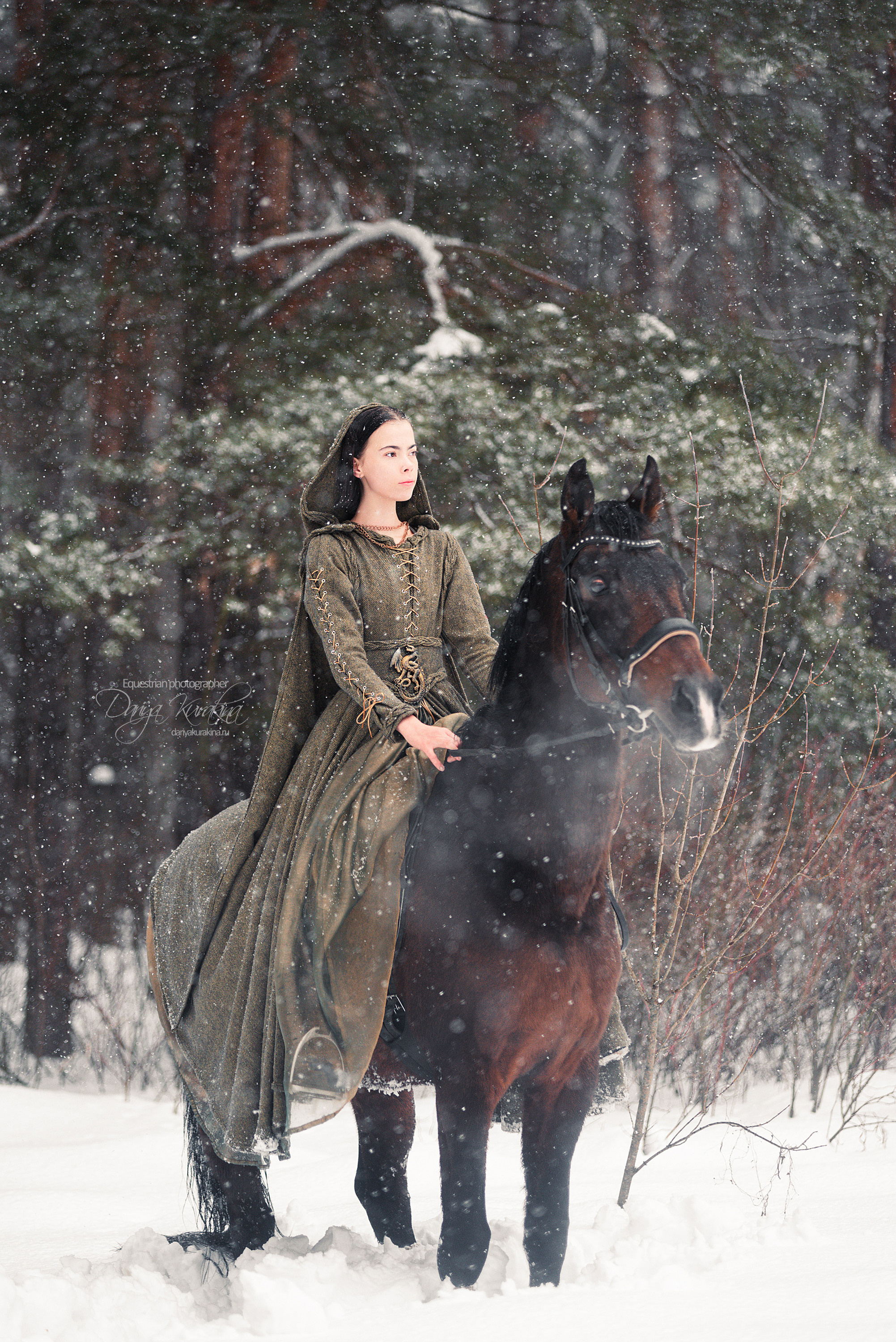 Ксюша и Вася. Конный фотограф Куракина Дарья • Фотосессии с лошадьми