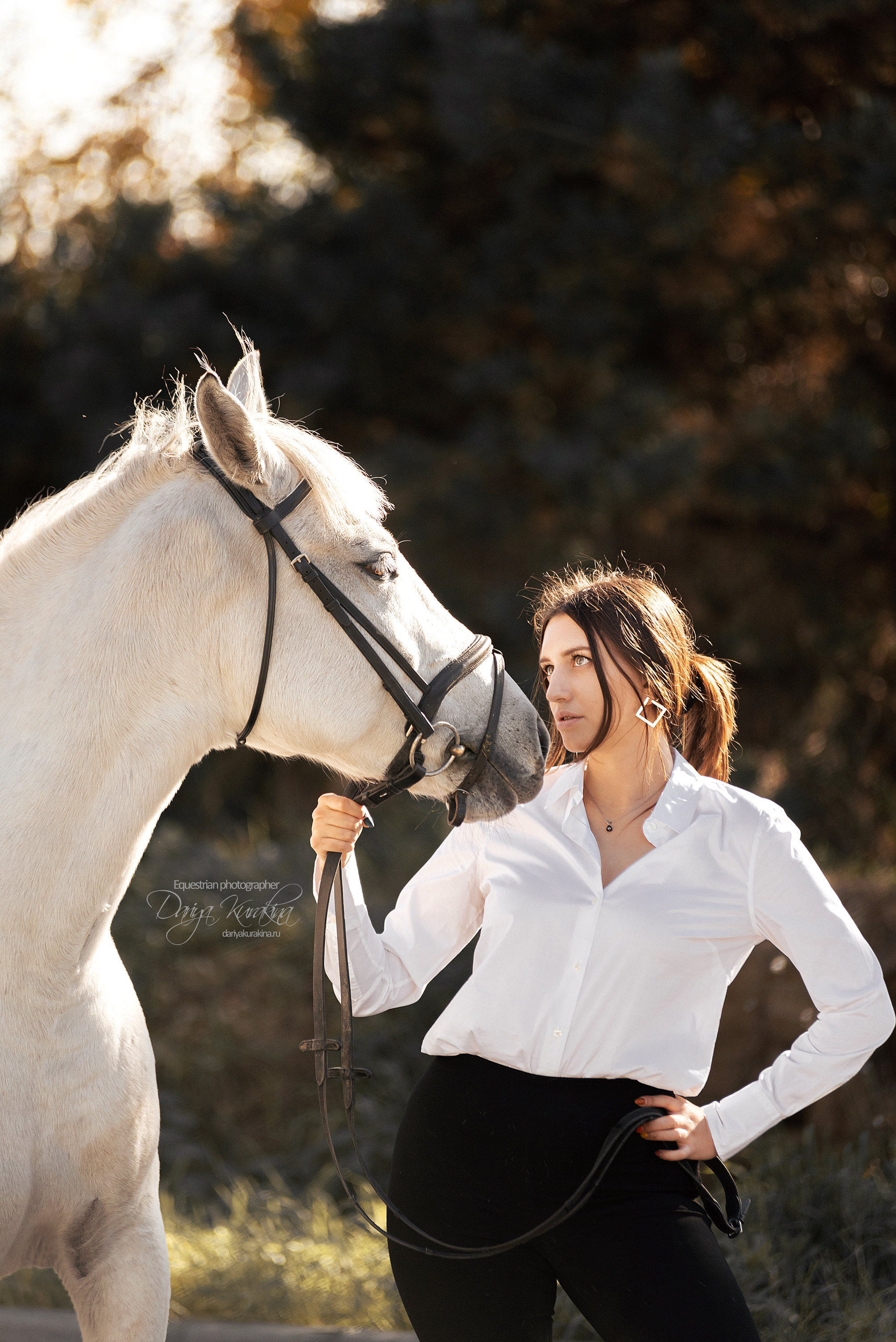 Юля и Гера. Конный фотограф Куракина Дарья • Фотосессии с лошадьми