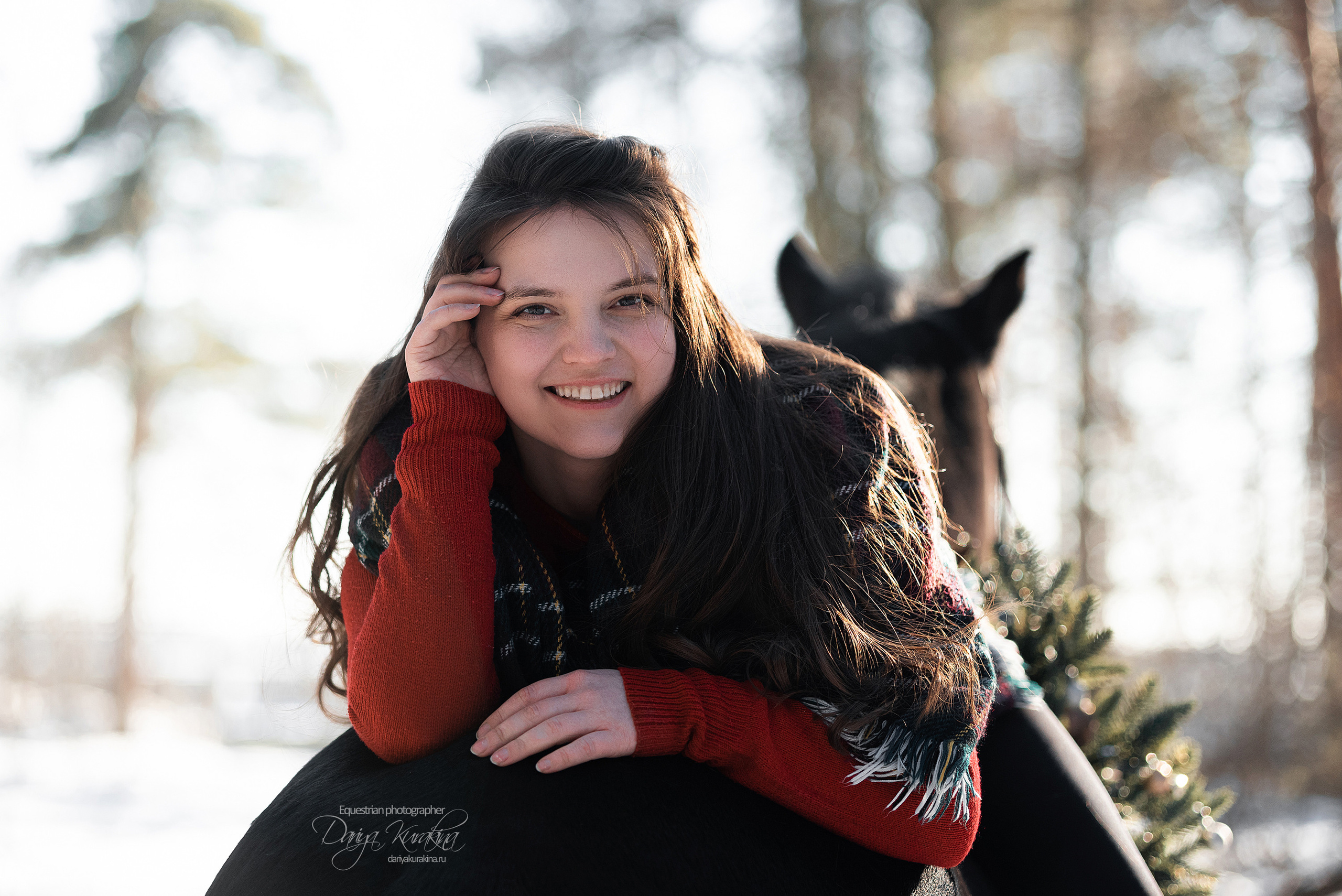 Лера и Бейлис. Конный фотограф Куракина Дарья • Фотосессии с лошадьми