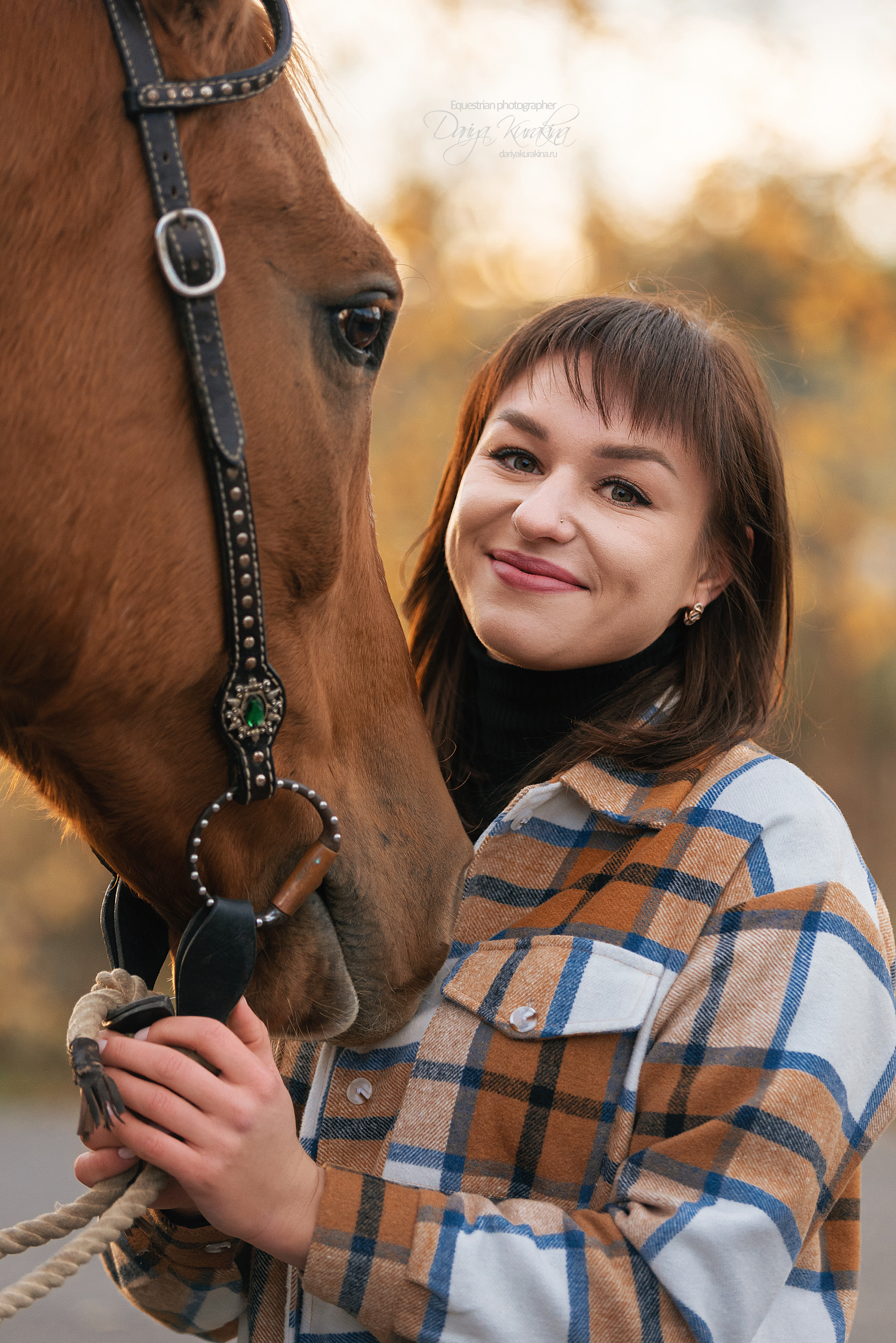 Юля, Маша и Барабан. Конный фотограф Куракина Дарья • Фотосессии с лошадьми