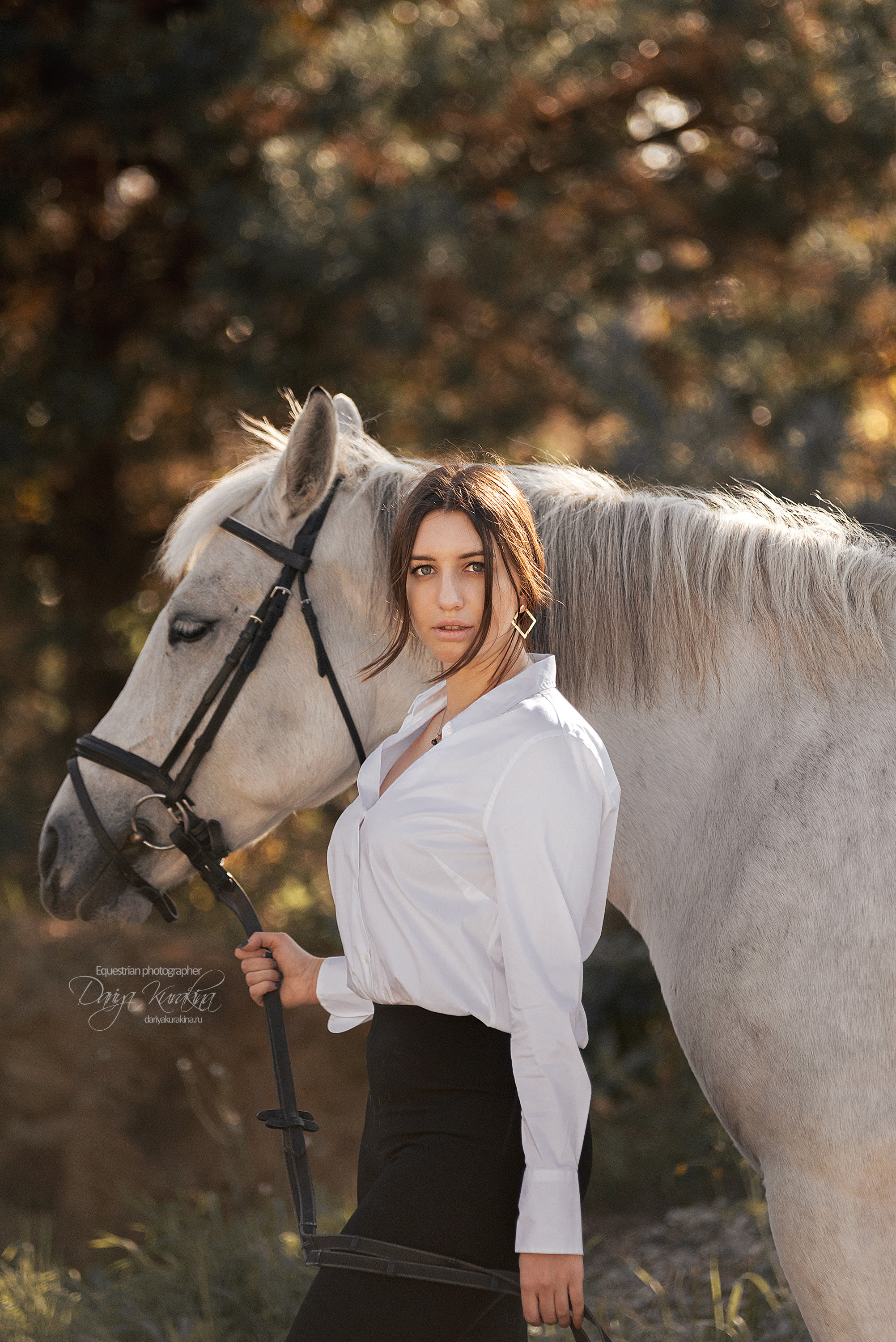 Юля и Гера. Конный фотограф Куракина Дарья • Фотосессии с лошадьми