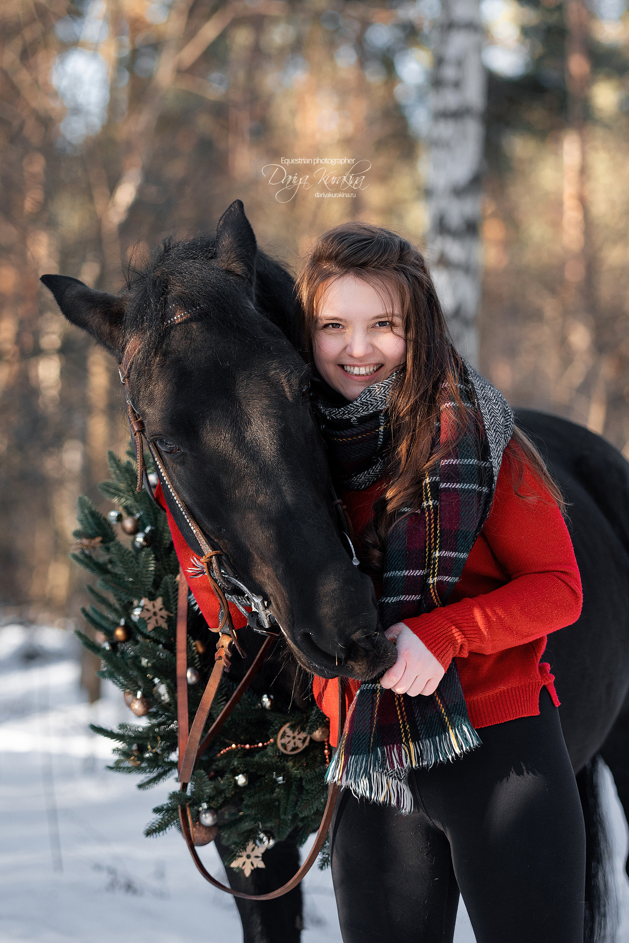 Лера и Бейлис. Конный фотограф Куракина Дарья • Фотосессии с лошадьми