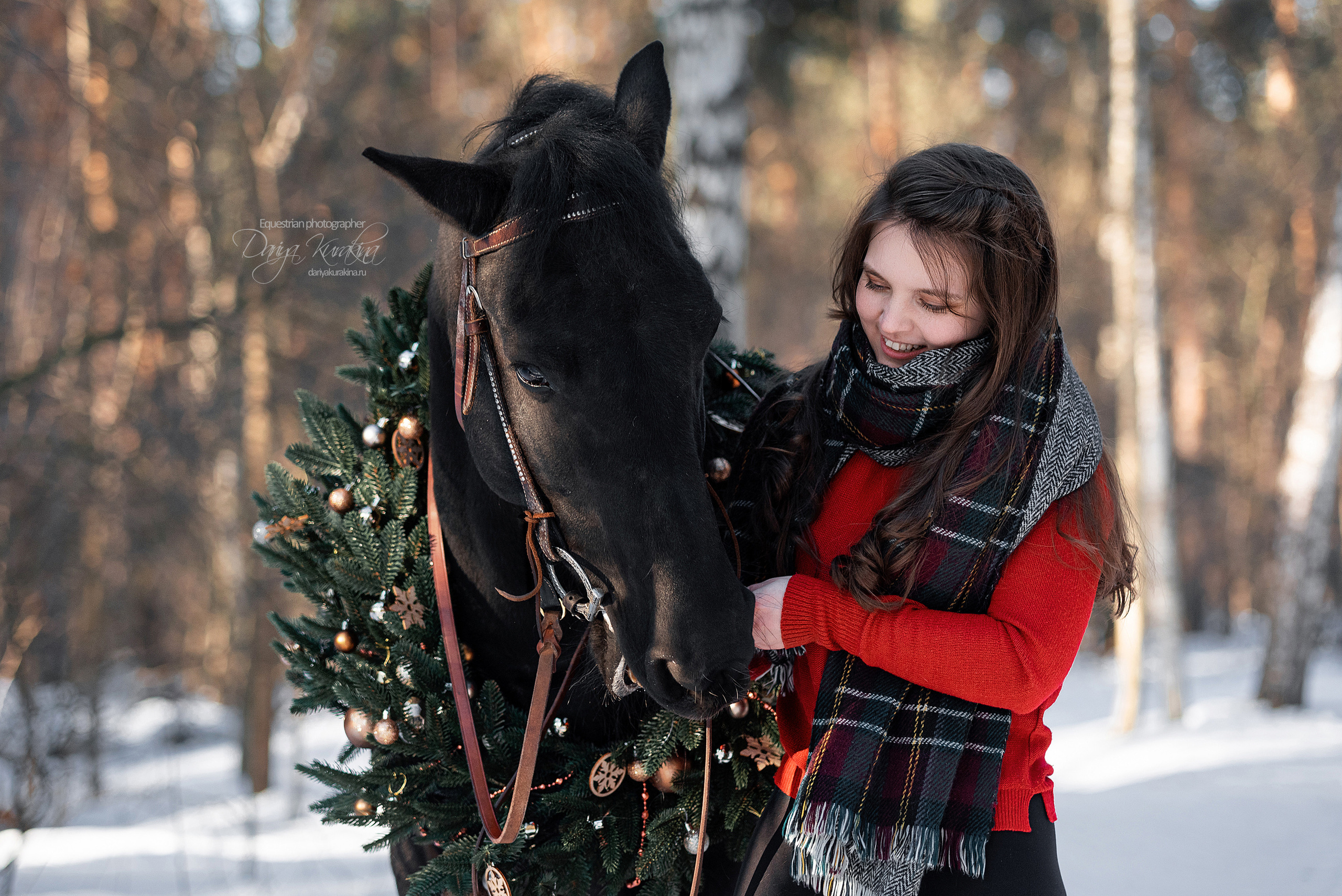 Лера и Бейлис. Конный фотограф Куракина Дарья • Фотосессии с лошадьми