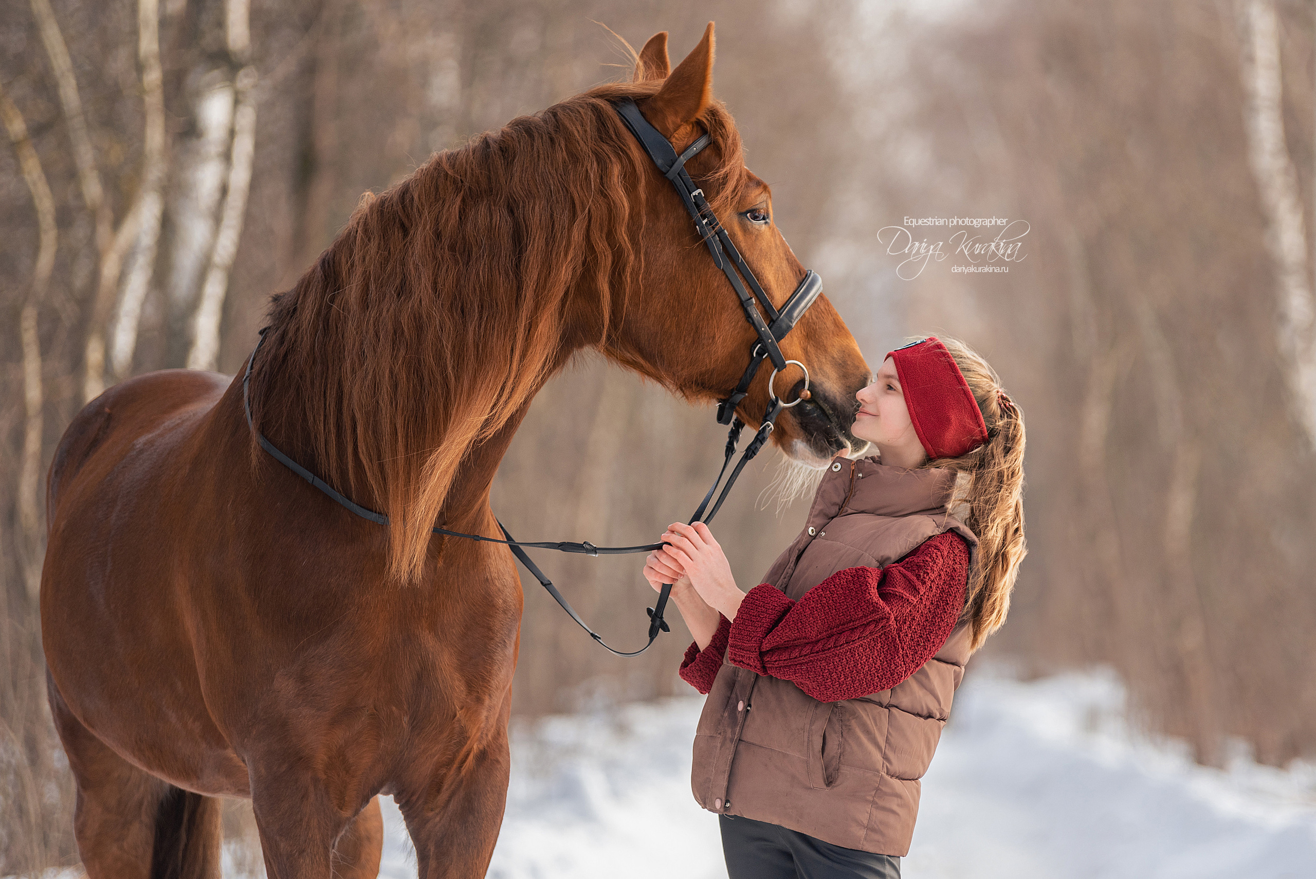 Лиза и Ригард. Конный фотограф Куракина Дарья • Фотосессии с лошадьми
