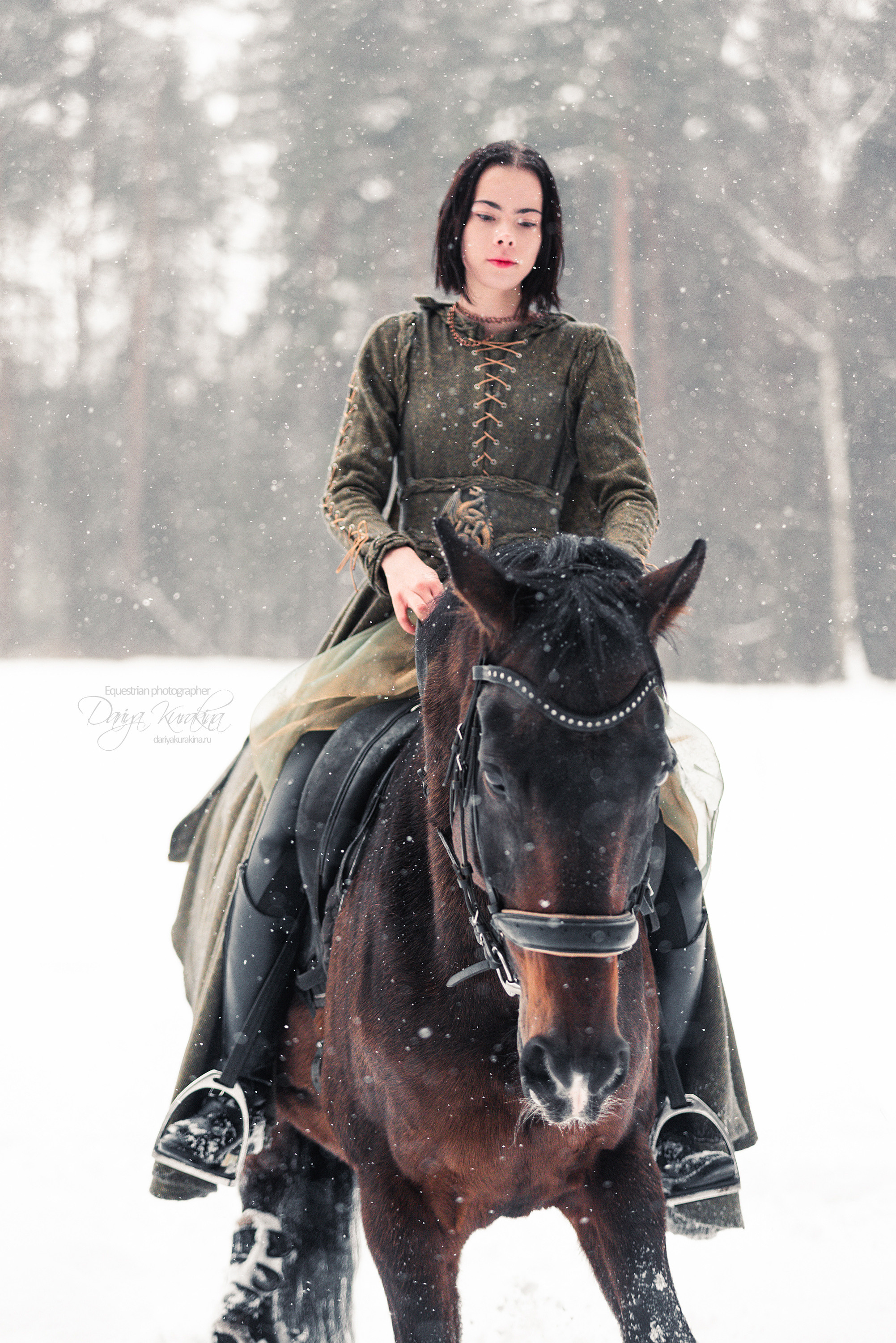 Ксюша и Вася. Конный фотограф Куракина Дарья • Фотосессии с лошадьми