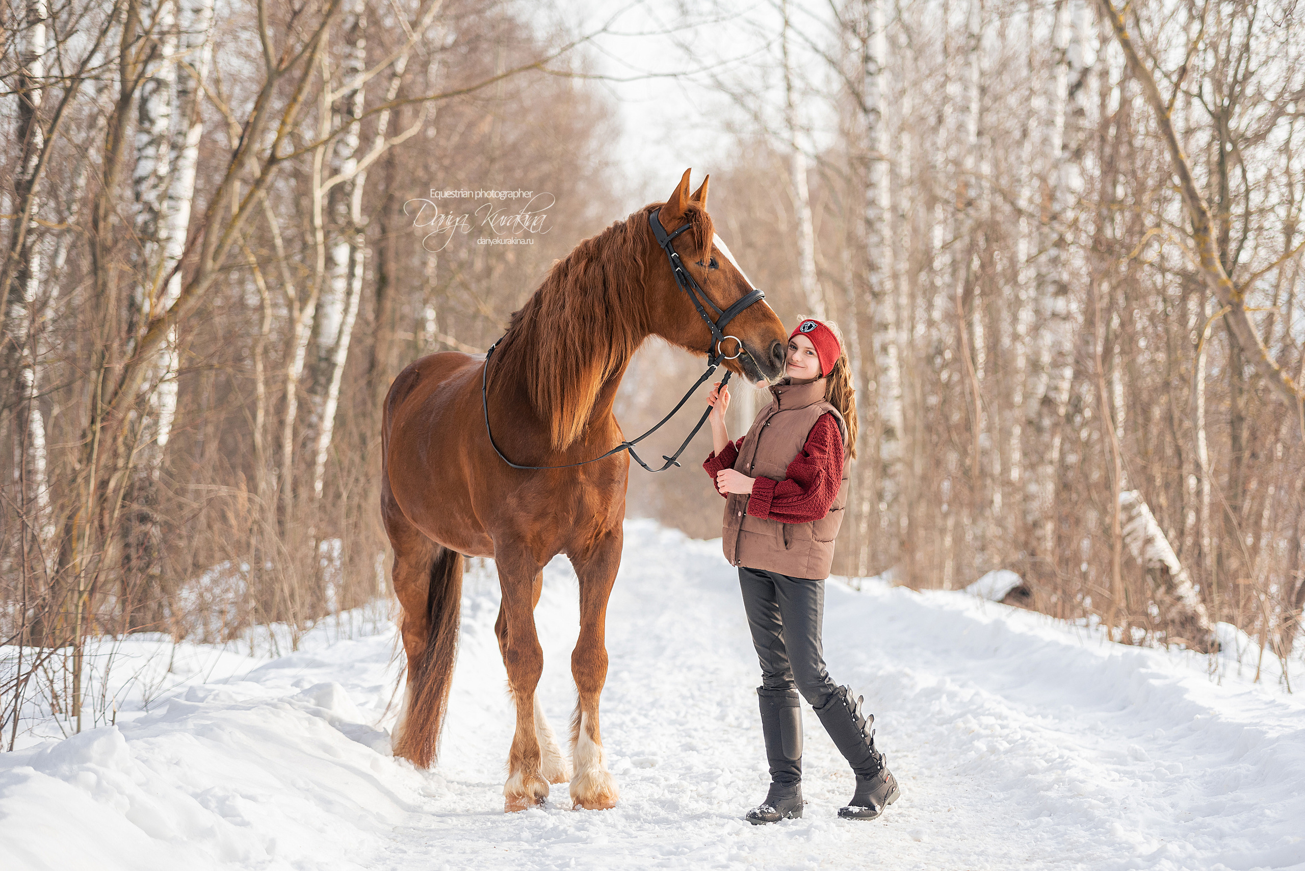 Лиза и Ригард. Конный фотограф Куракина Дарья • Фотосессии с лошадьми