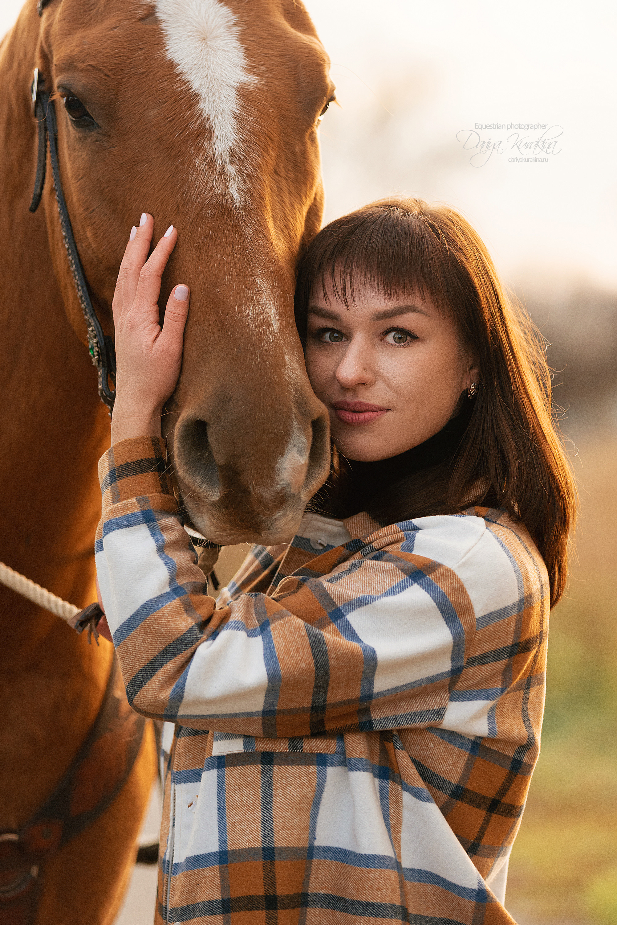 Юля, Маша и Барабан. Конный фотограф Куракина Дарья • Фотосессии с лошадьми