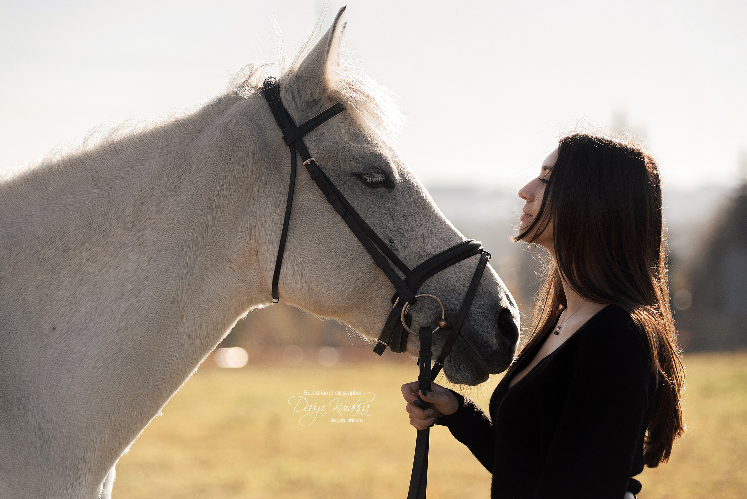Юля и Гера. Конный фотограф Куракина Дарья • Фотосессии с лошадьми