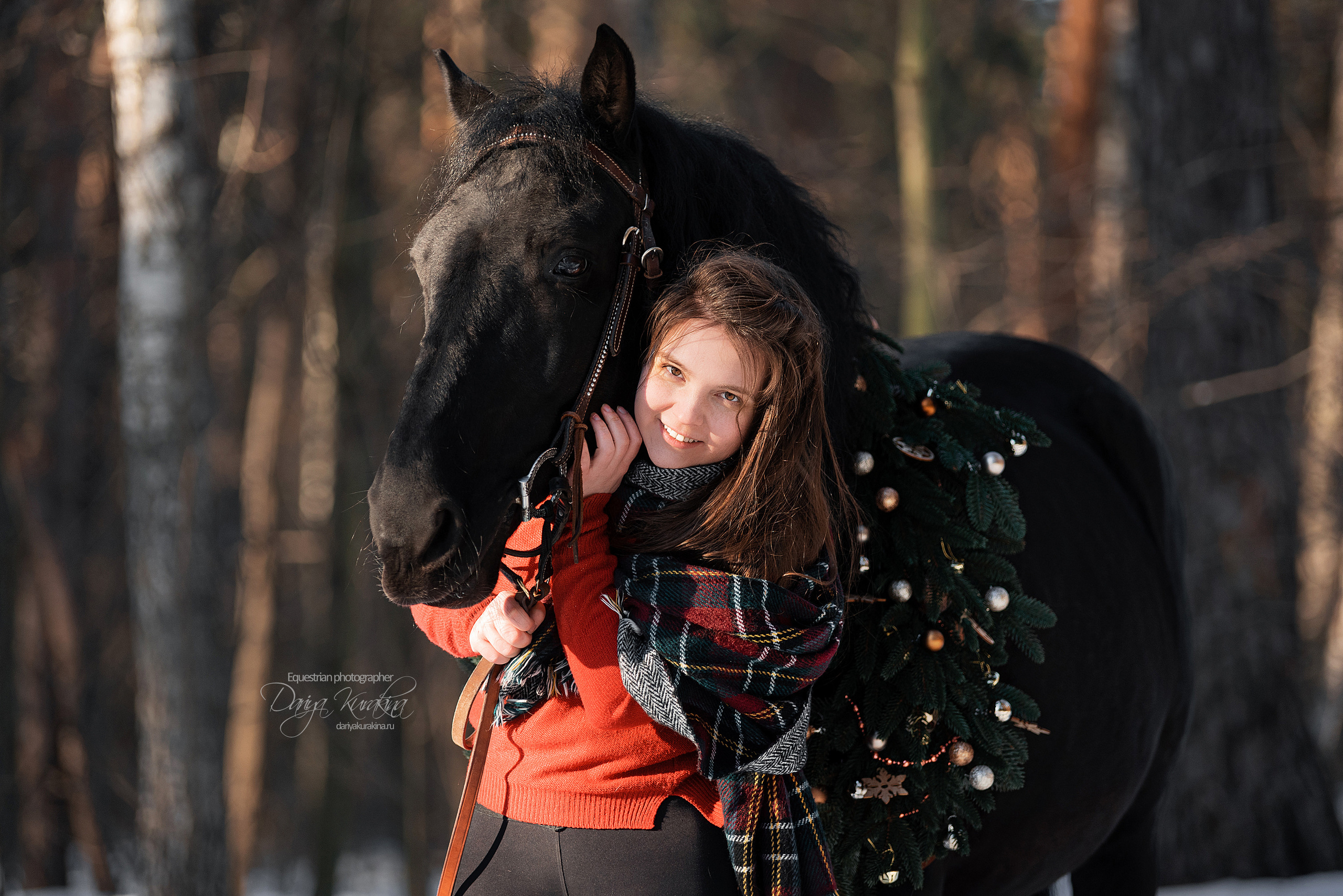 Лера и Бейлис. Конный фотограф Куракина Дарья • Фотосессии с лошадьми