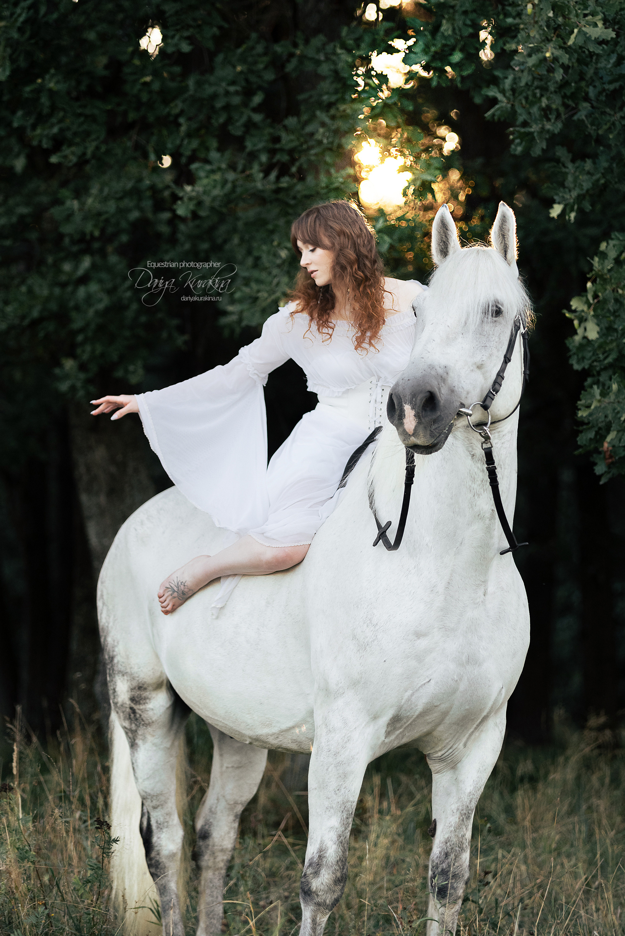 Лера и Люпин. Конный фотограф Куракина Дарья • Фотосессии с лошадьми