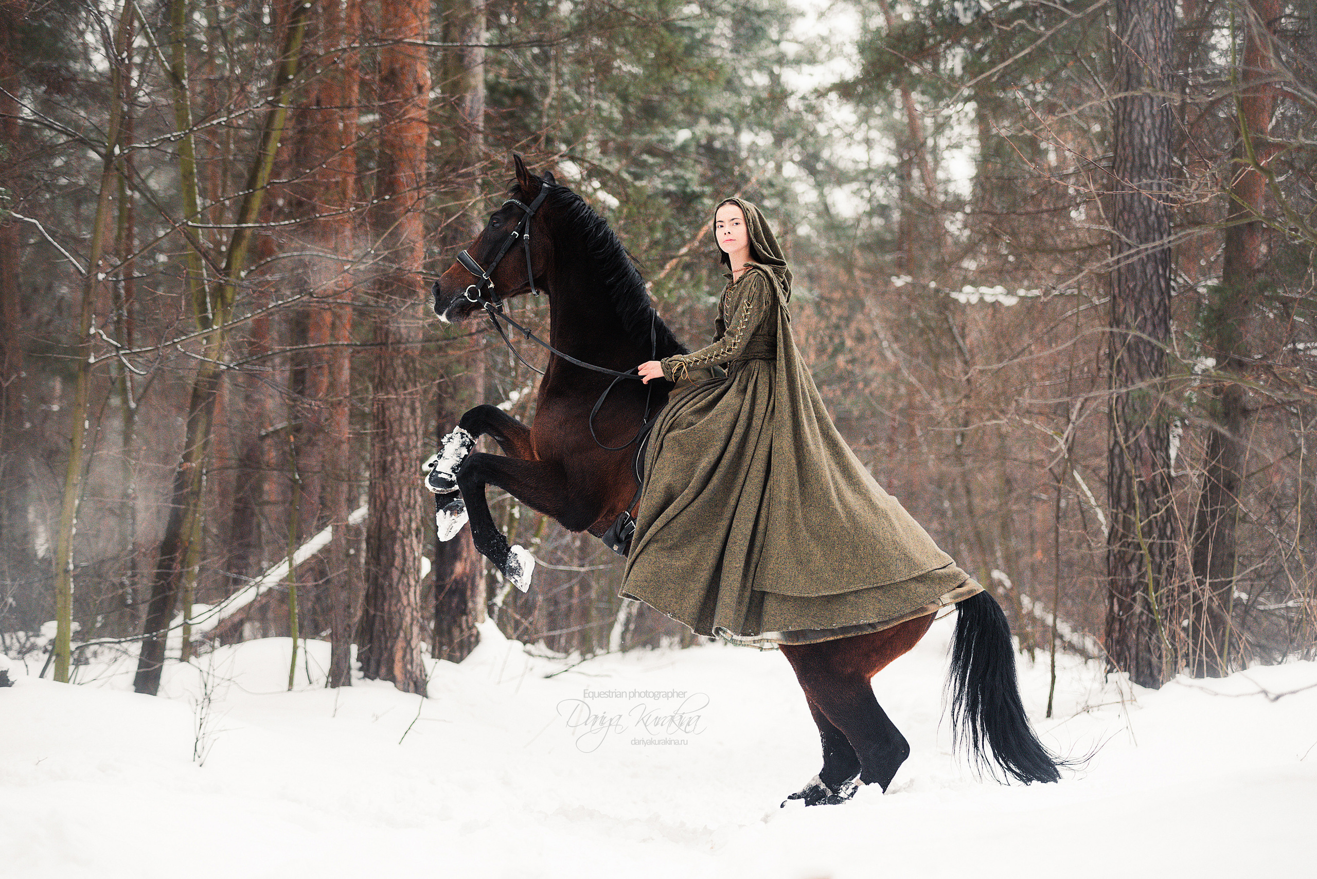 Ксюша и Вася. Конный фотограф Куракина Дарья • Фотосессии с лошадьми