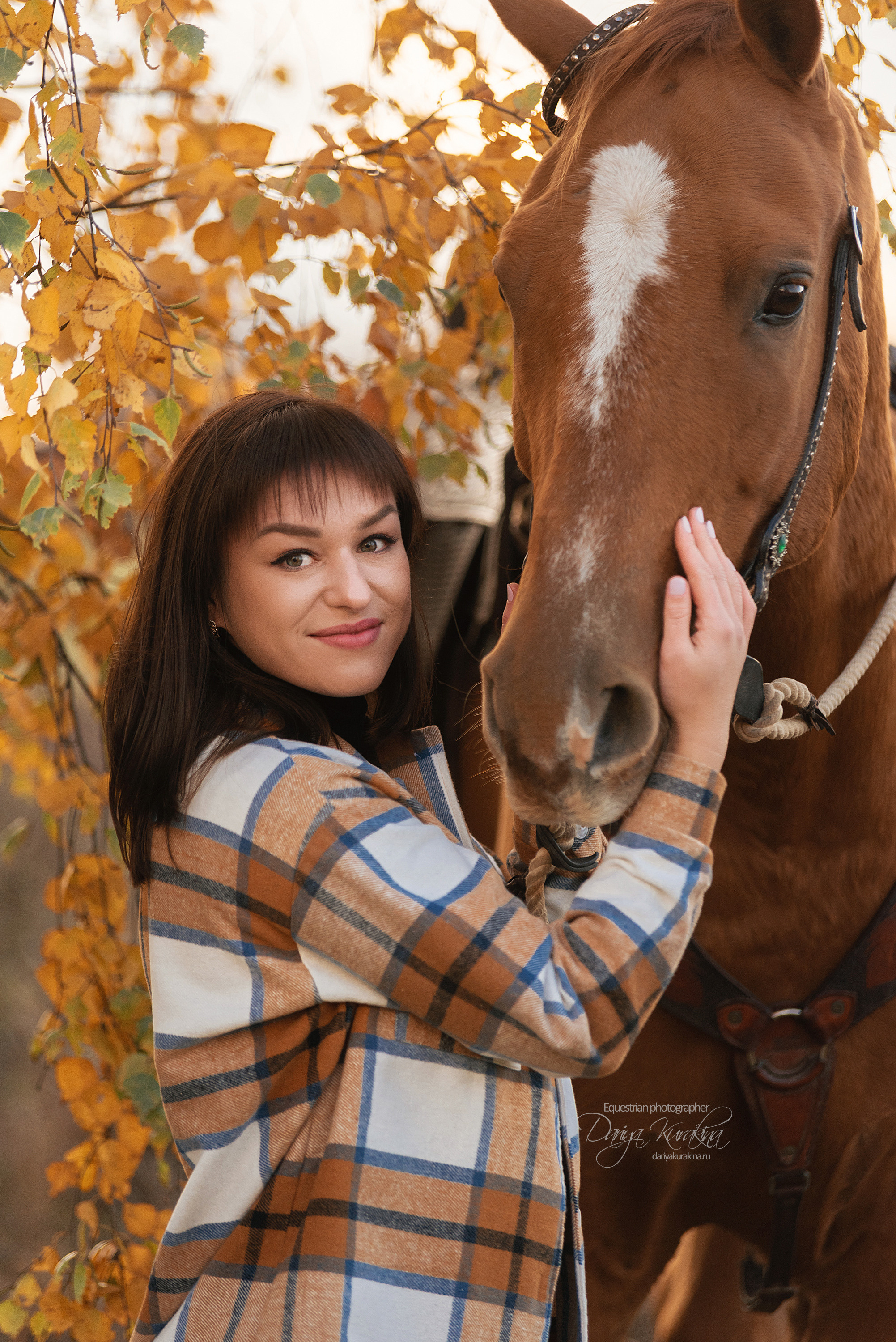 Юля, Маша и Барабан. Конный фотограф Куракина Дарья • Фотосессии с лошадьми
