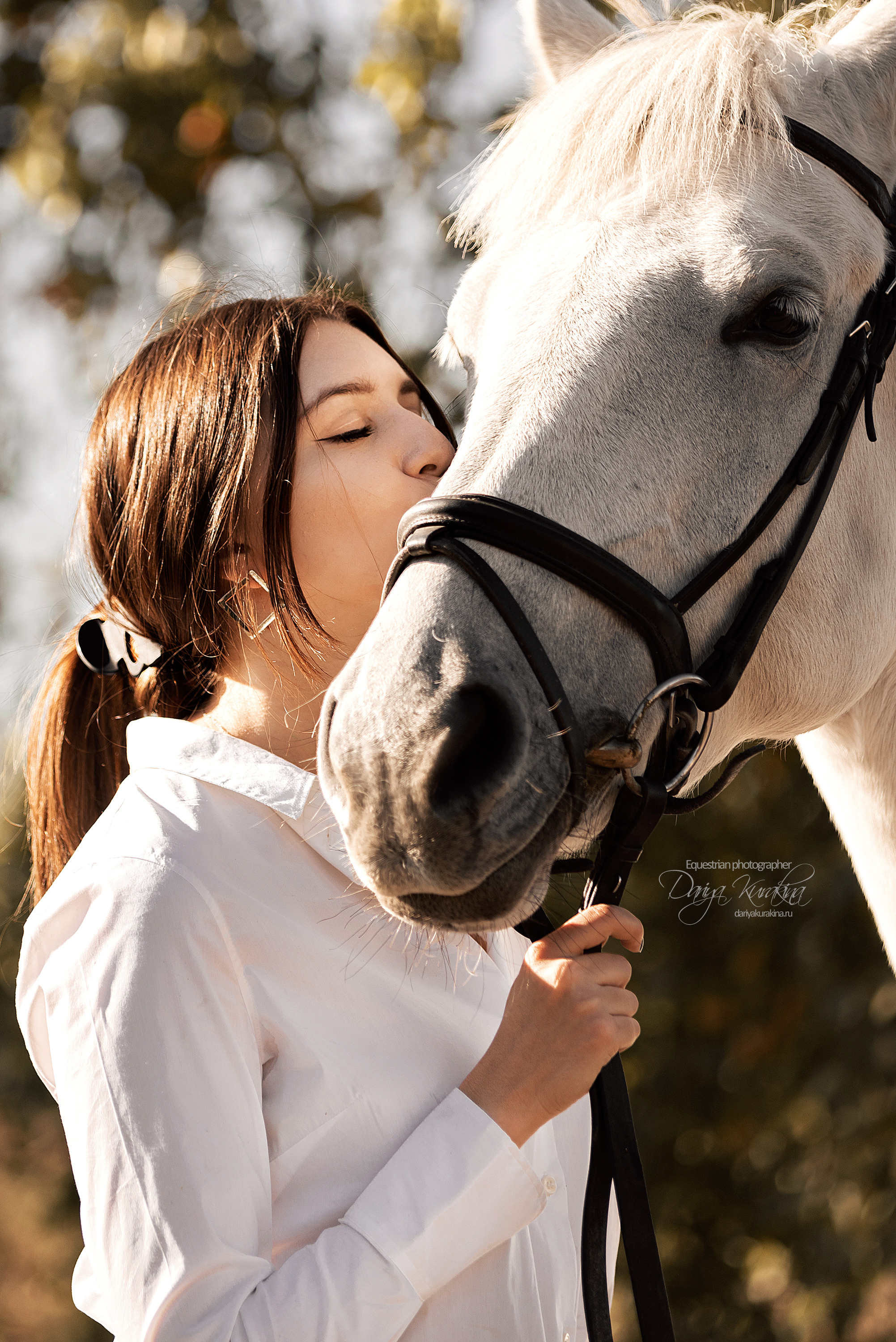 Юля и Гера. Конный фотограф Куракина Дарья • Фотосессии с лошадьми