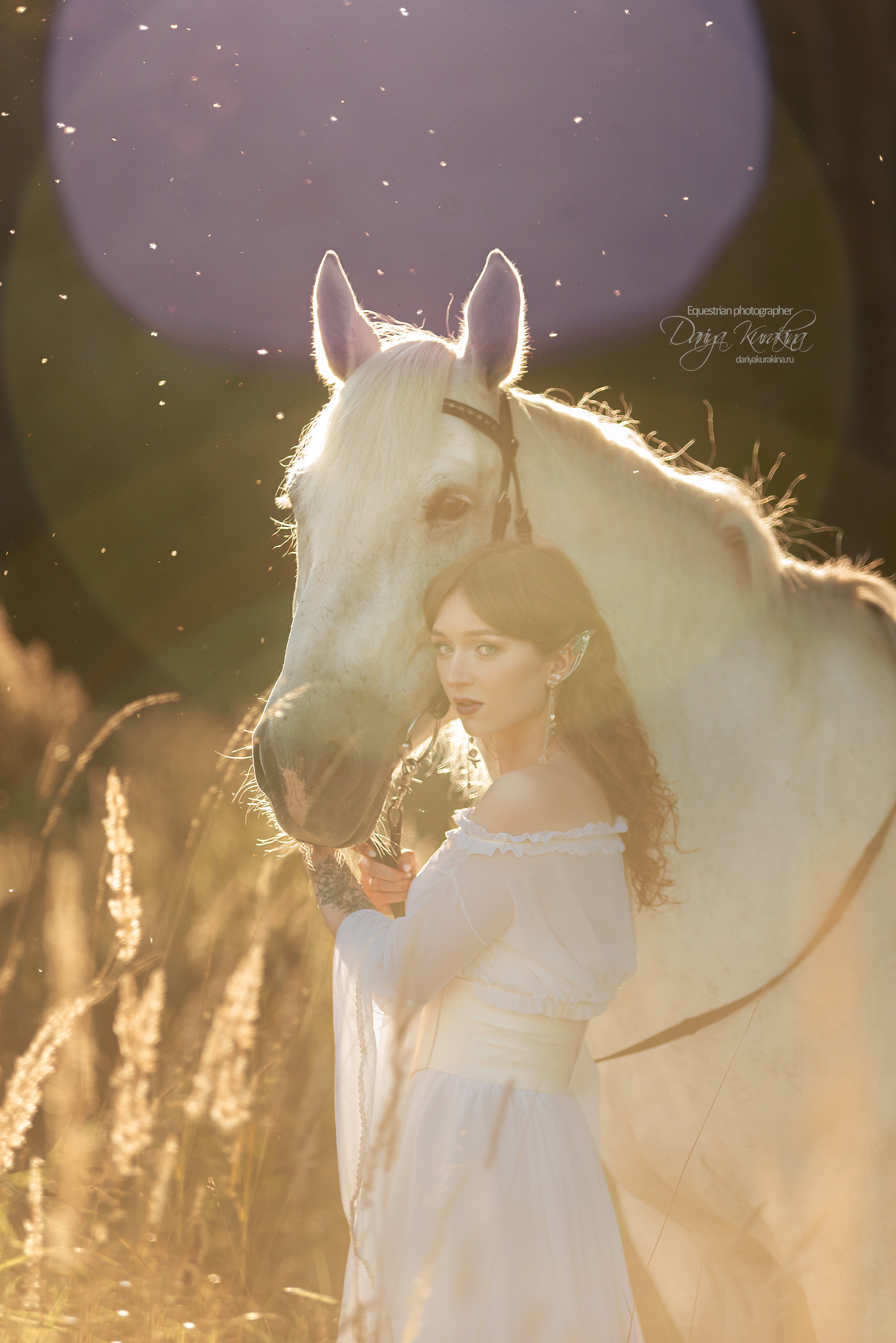 Лера и Люпин. Конный фотограф Куракина Дарья • Фотосессии с лошадьми