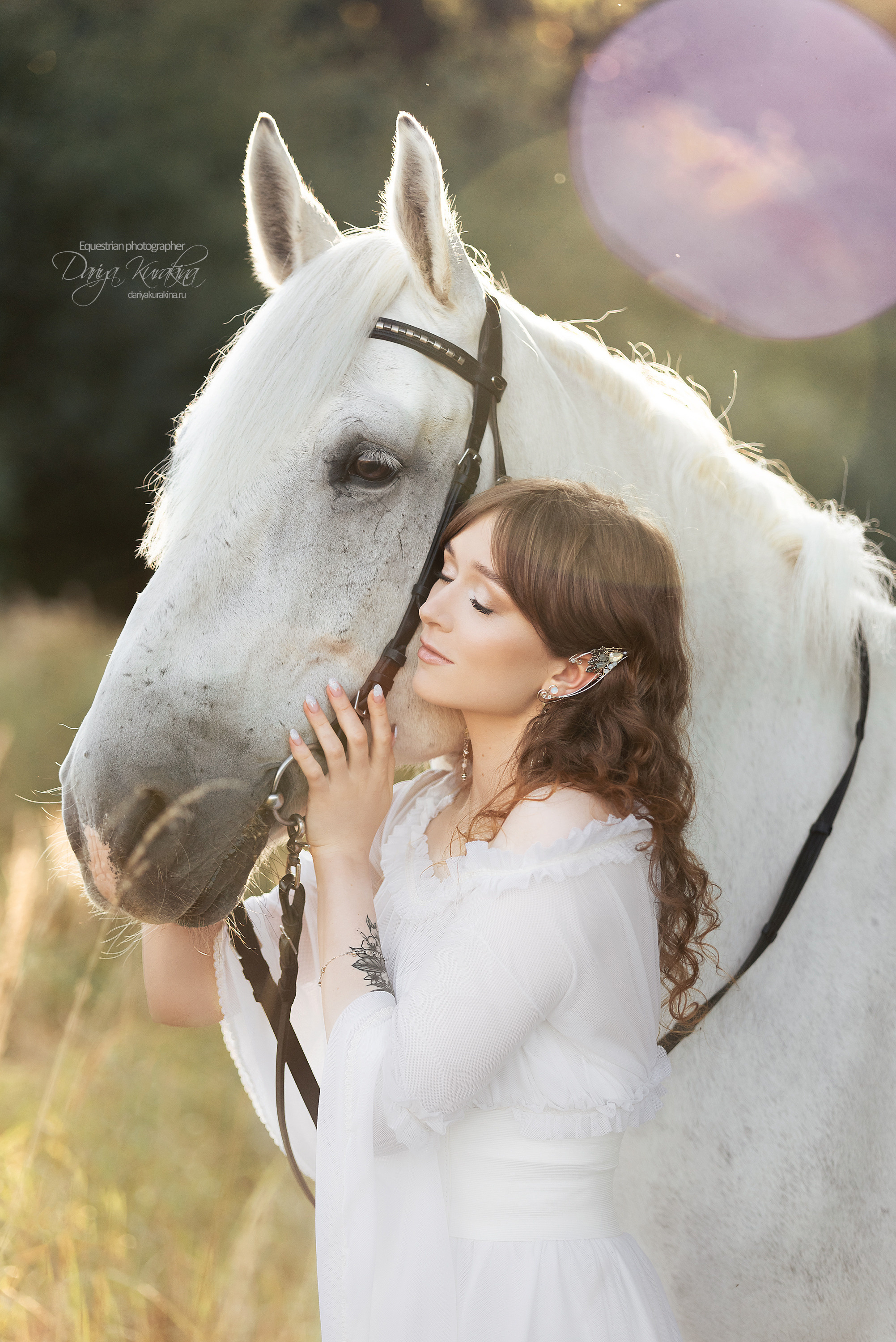 Лера и Люпин. Конный фотограф Куракина Дарья • Фотосессии с лошадьми