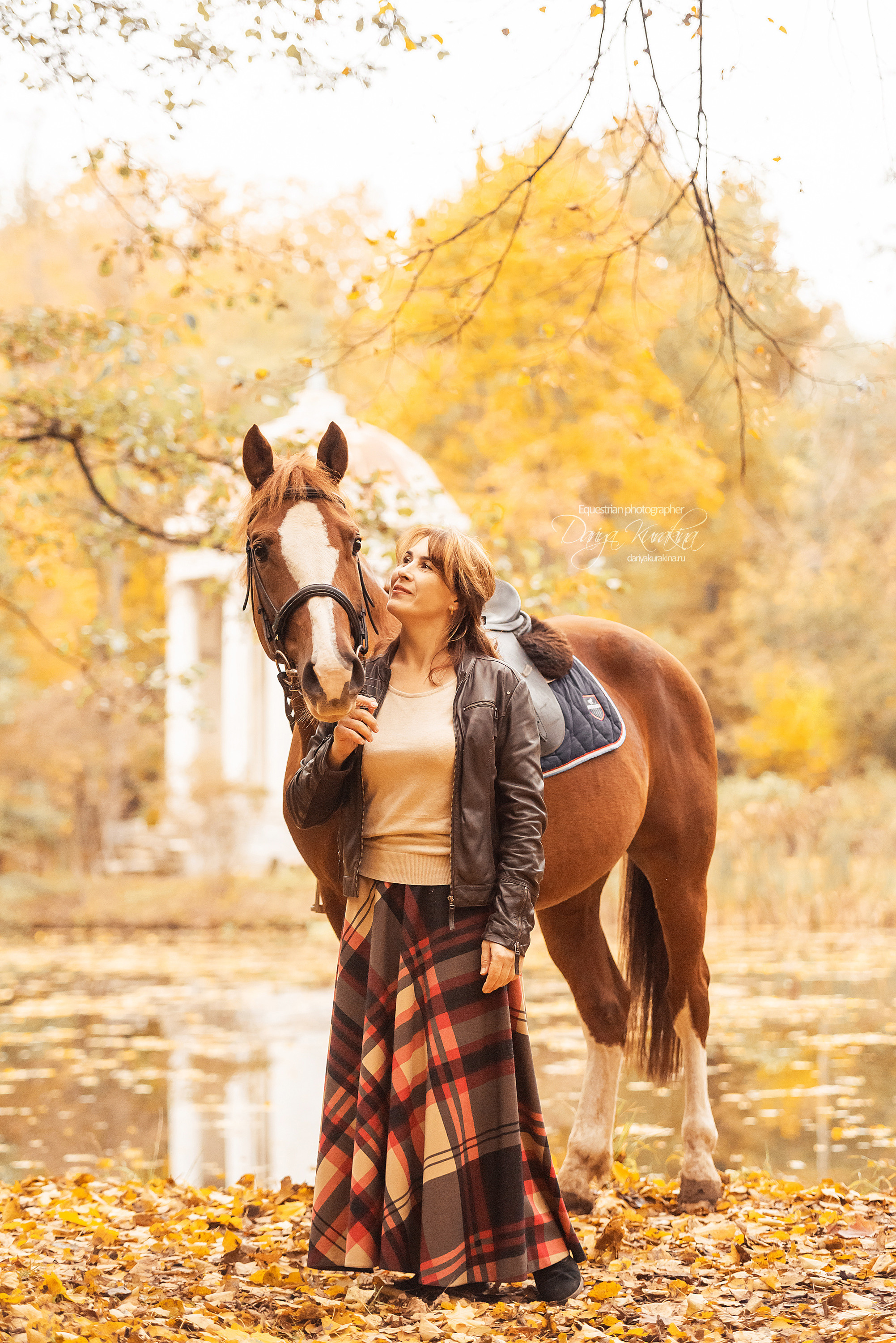 Оксана и Атос. Конный фотограф Куракина Дарья • Фотосессии с лошадьми