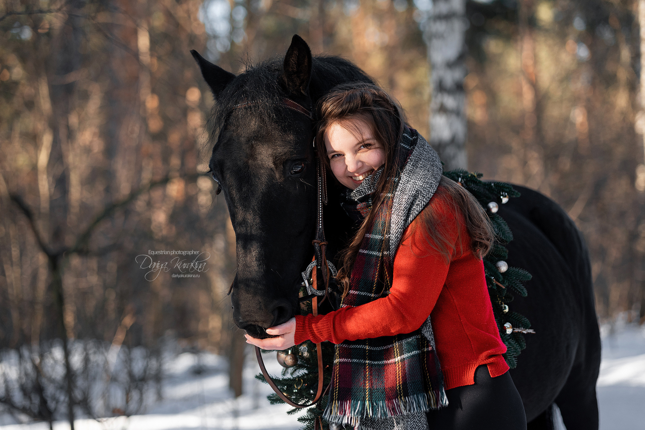 Лера и Бейлис. Конный фотограф Куракина Дарья • Фотосессии с лошадьми