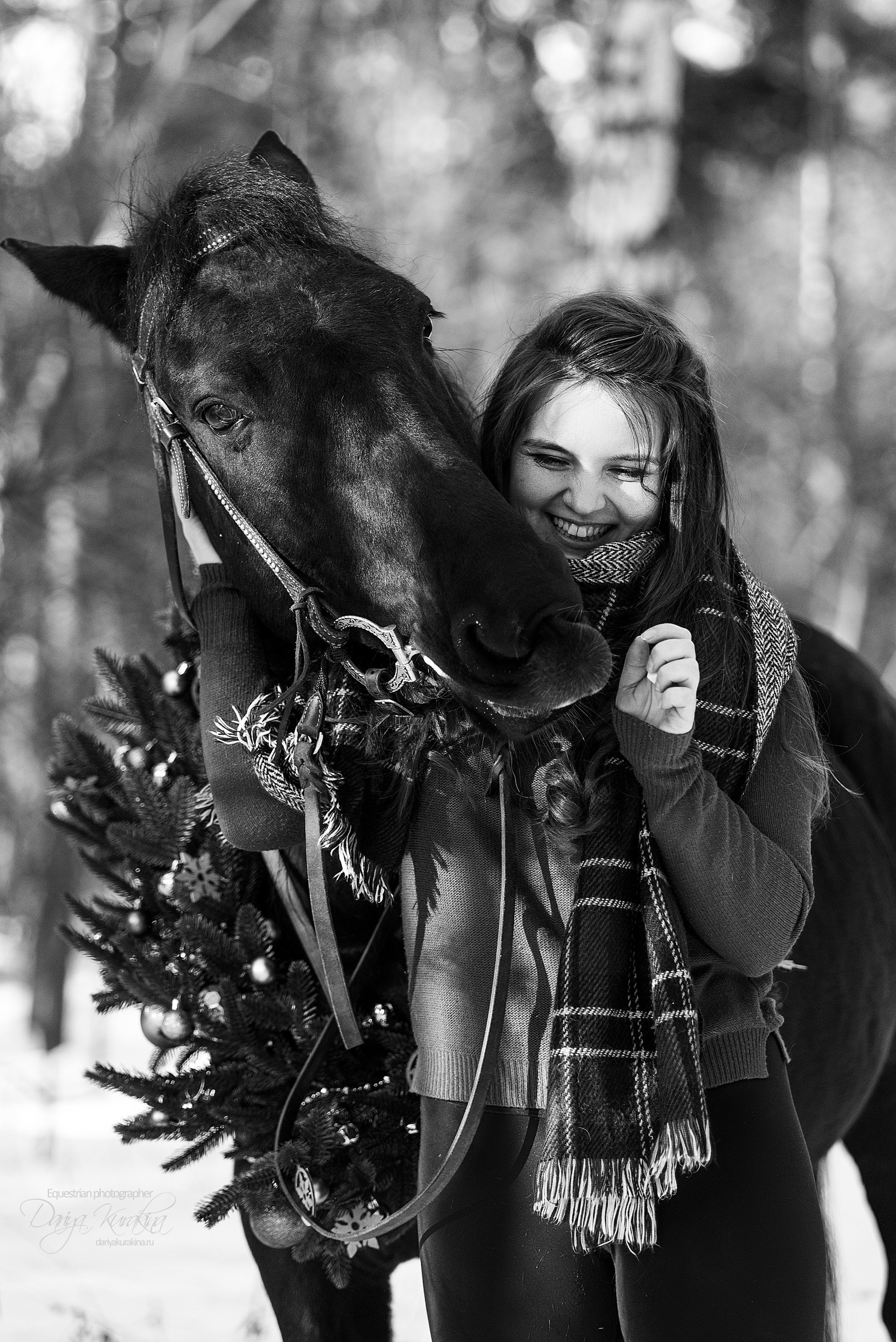 Лера и Бейлис. Конный фотограф Куракина Дарья • Фотосессии с лошадьми