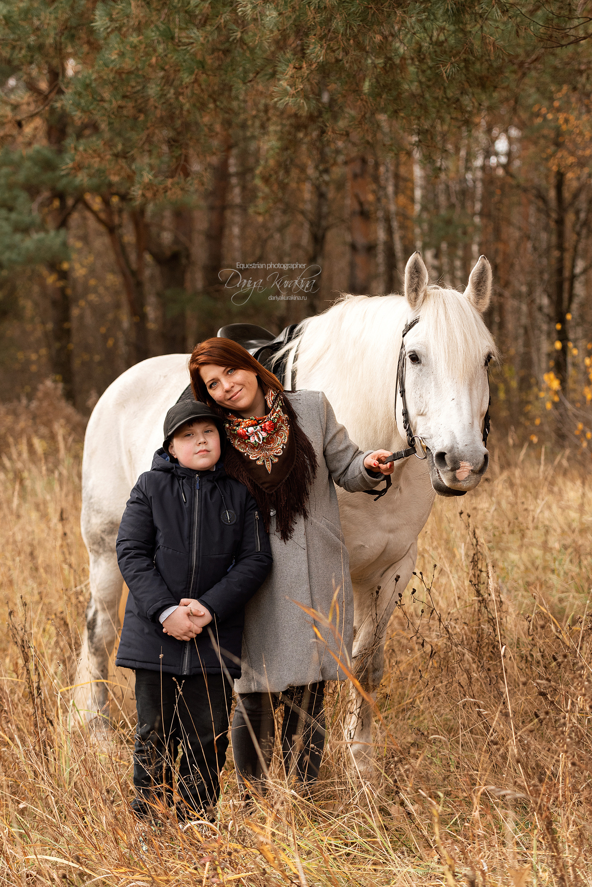 Таня, Артем и Люпин. Конный фотограф Куракина Дарья • Фотосессии с лошадьми