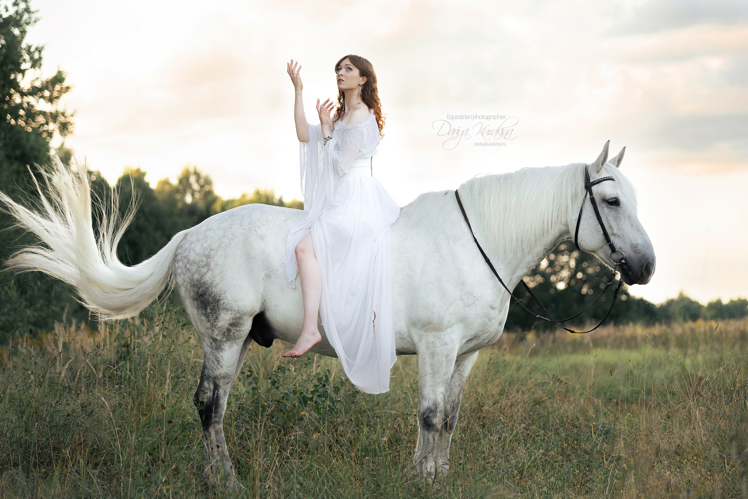 Лера и Люпин. Конный фотограф Куракина Дарья • Фотосессии с лошадьми